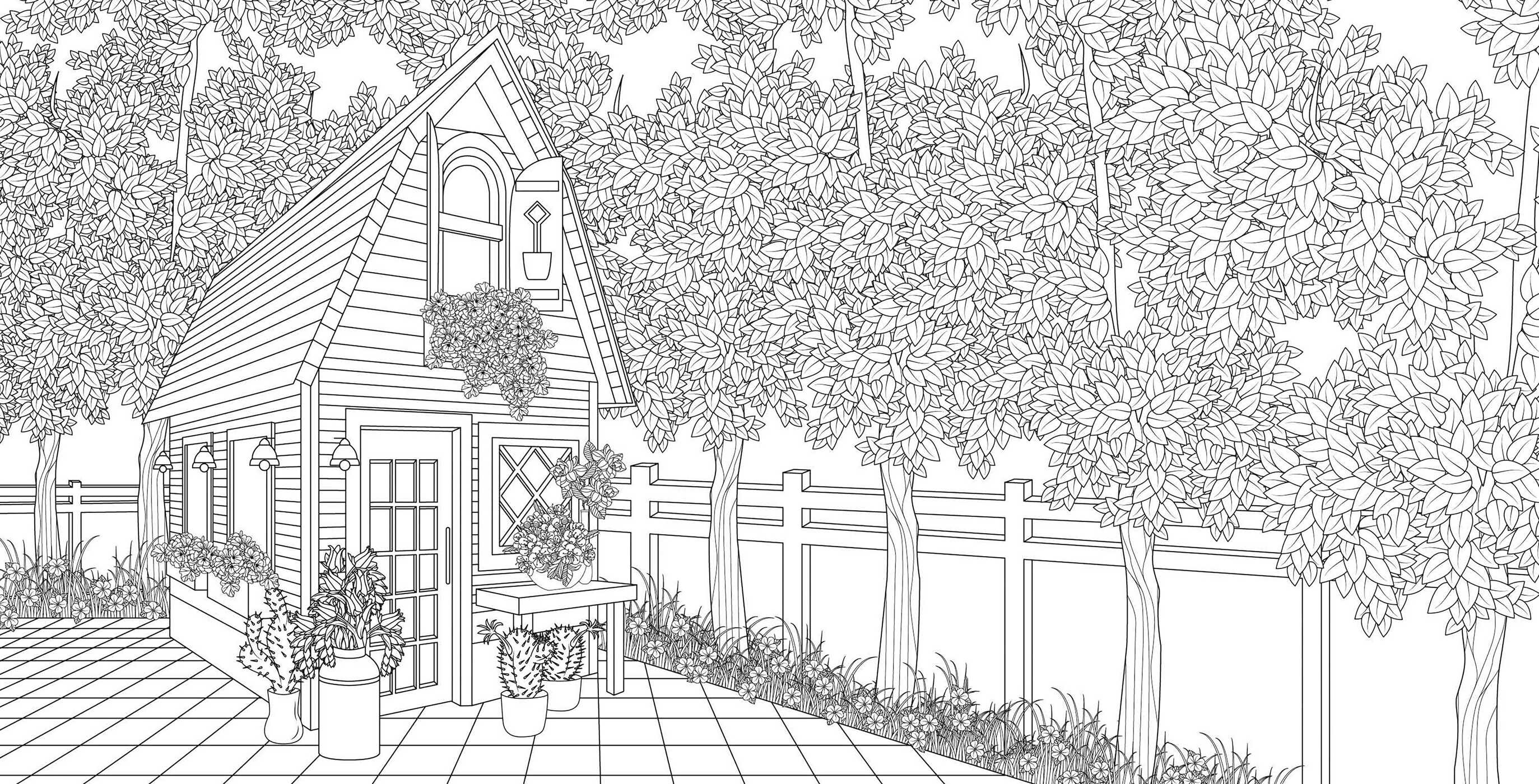 Urban Jungle Coloring Book