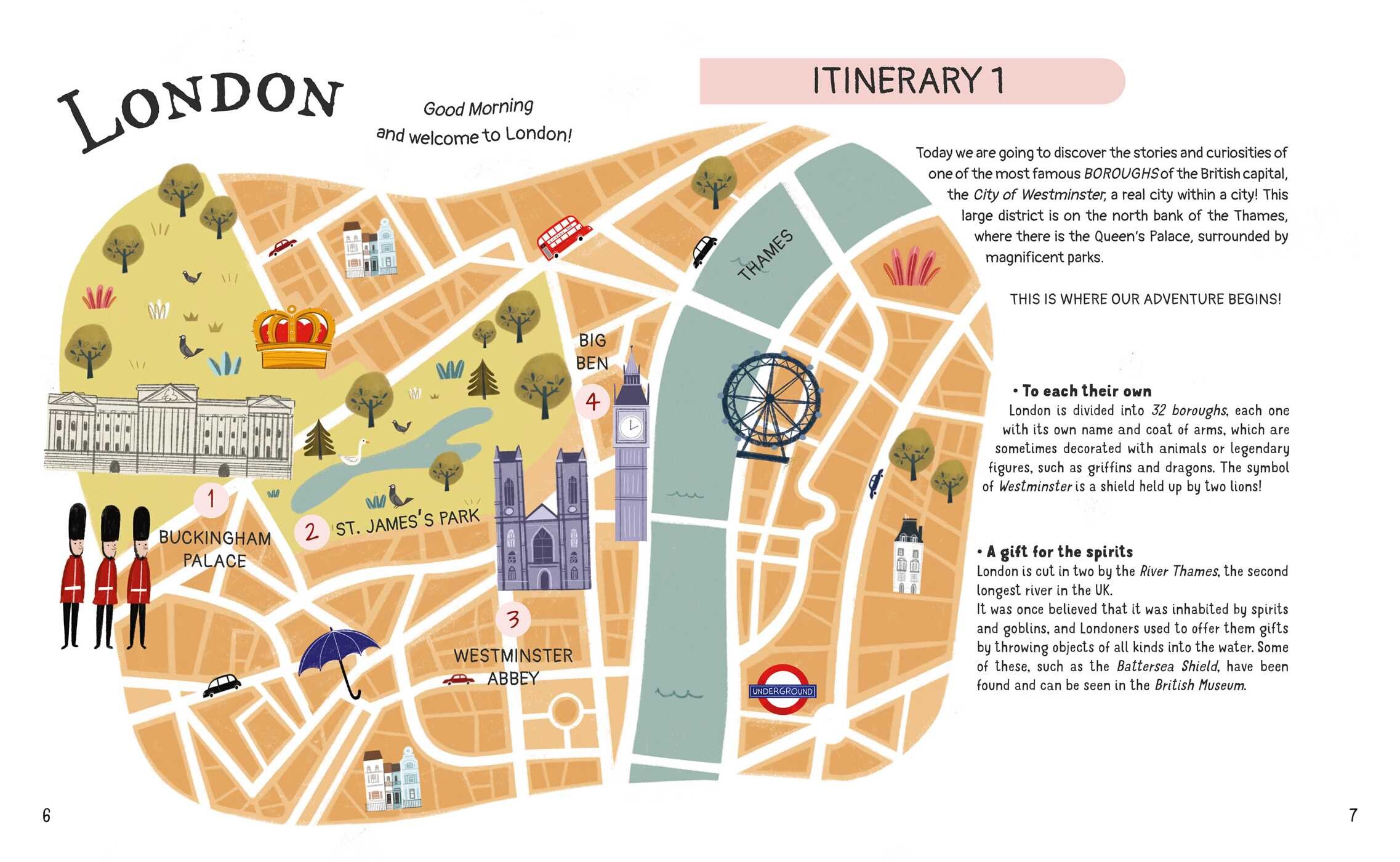 Around London