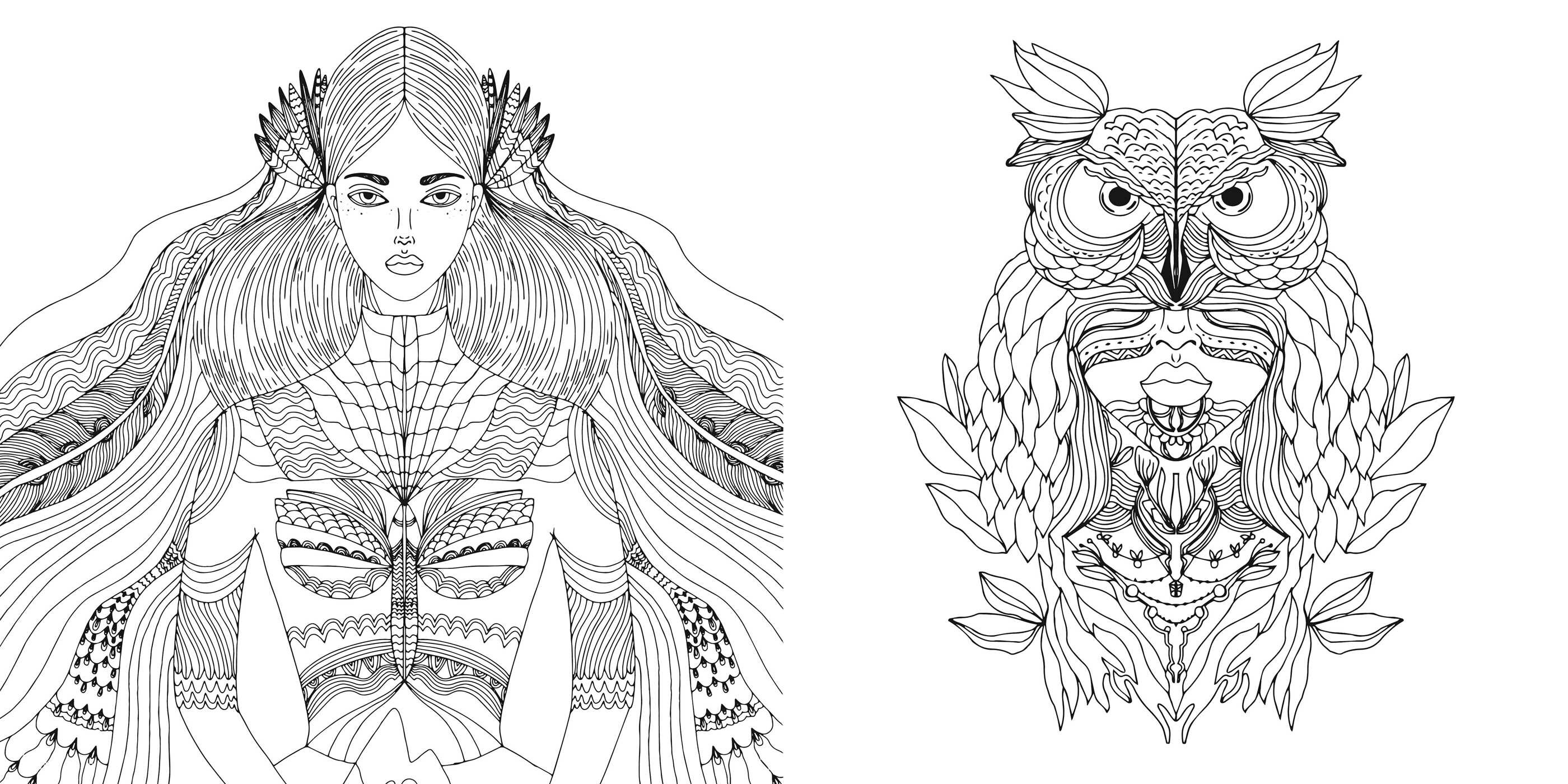 Feminine Alchemy Coloring Book