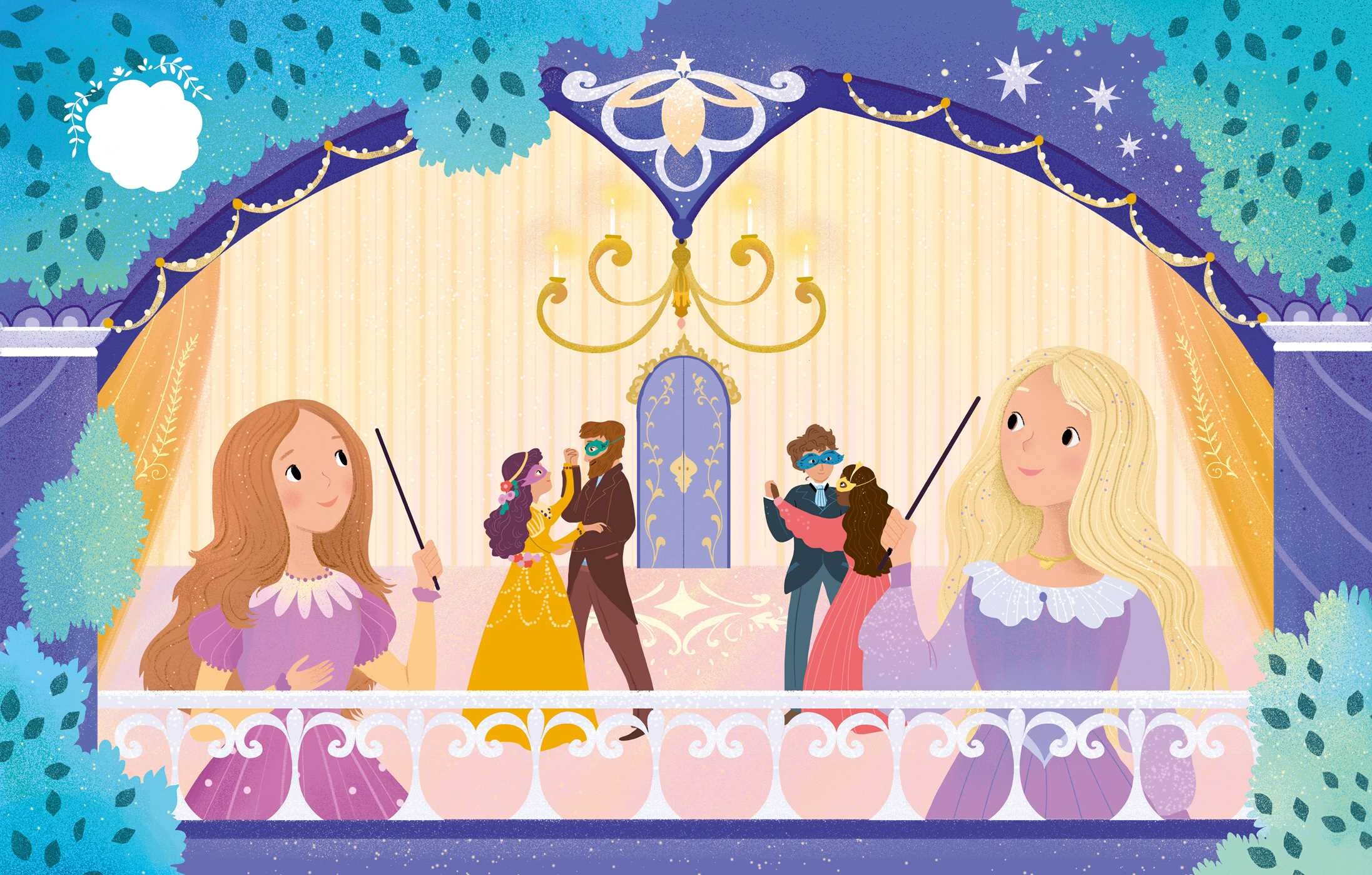 Glittery Princesses Sticker Book