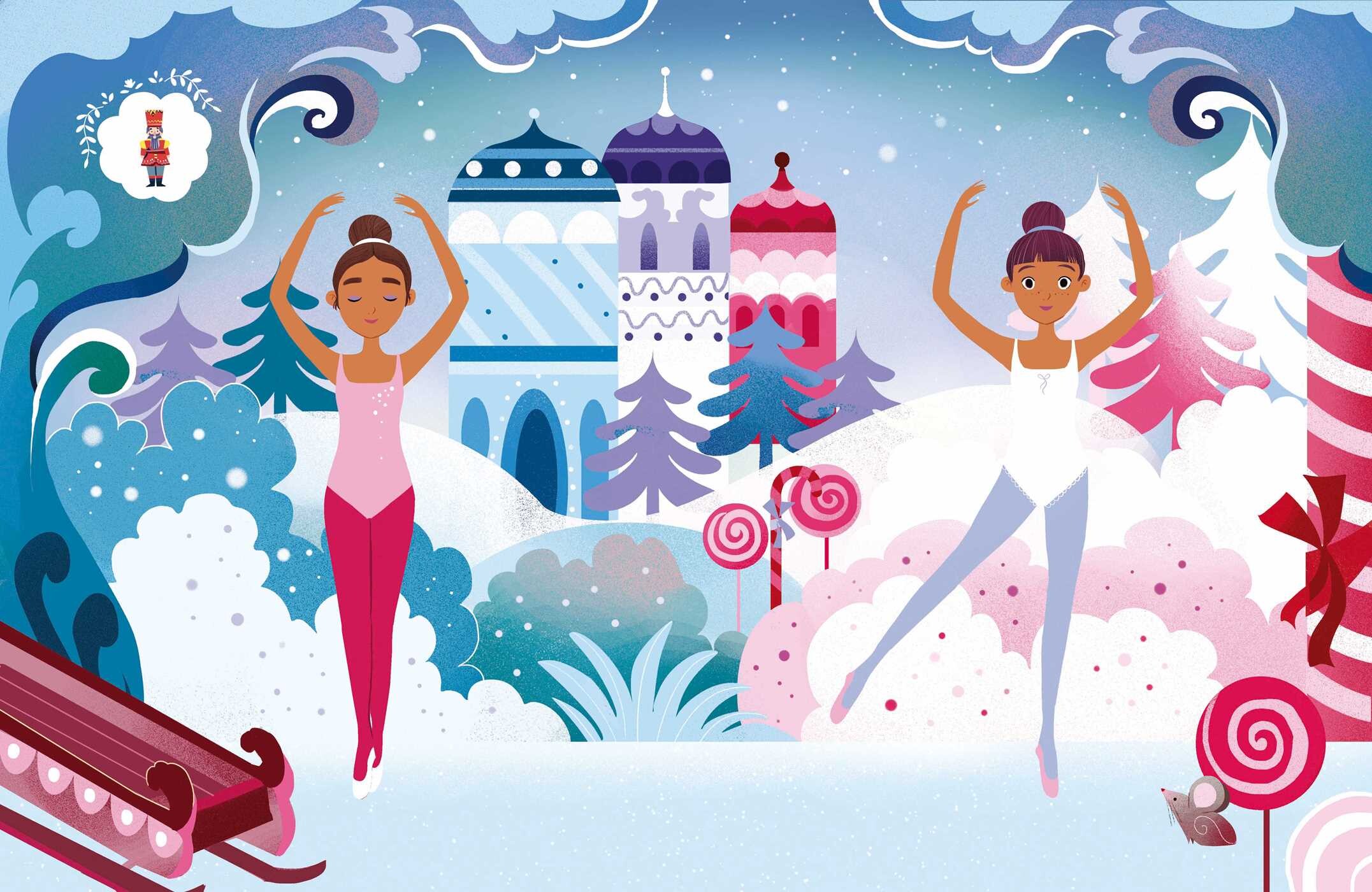Glittery Dancers Sticker Book