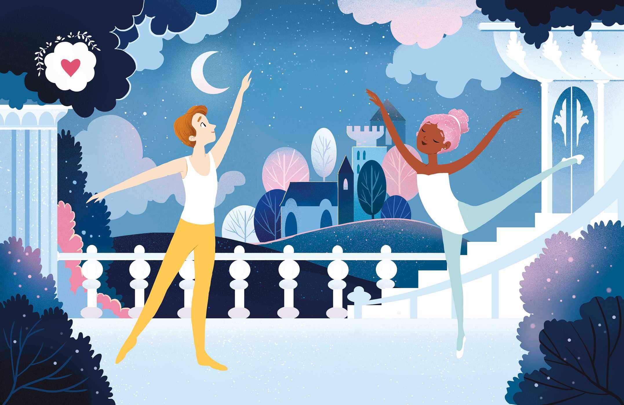 Glittery Dancers Sticker Book