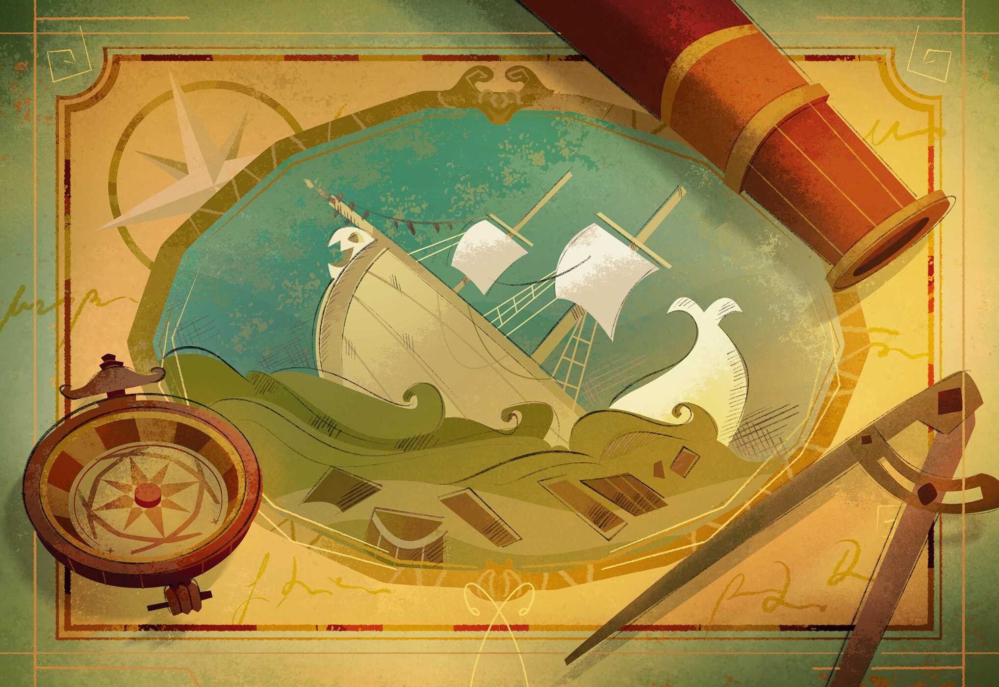 Easy Illustrated Classics. Moby Dick