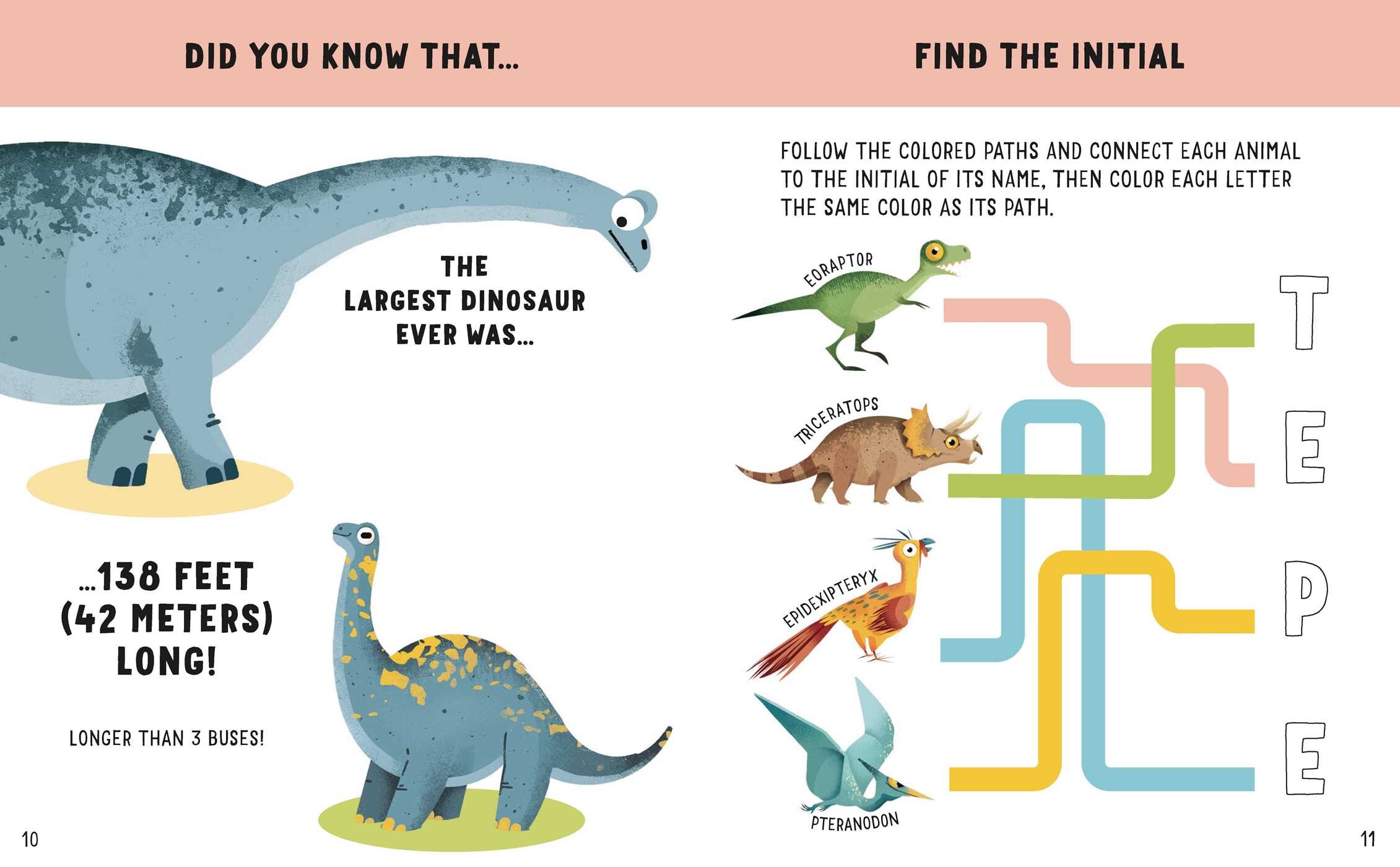 Fun + Facts: Dinosaurs