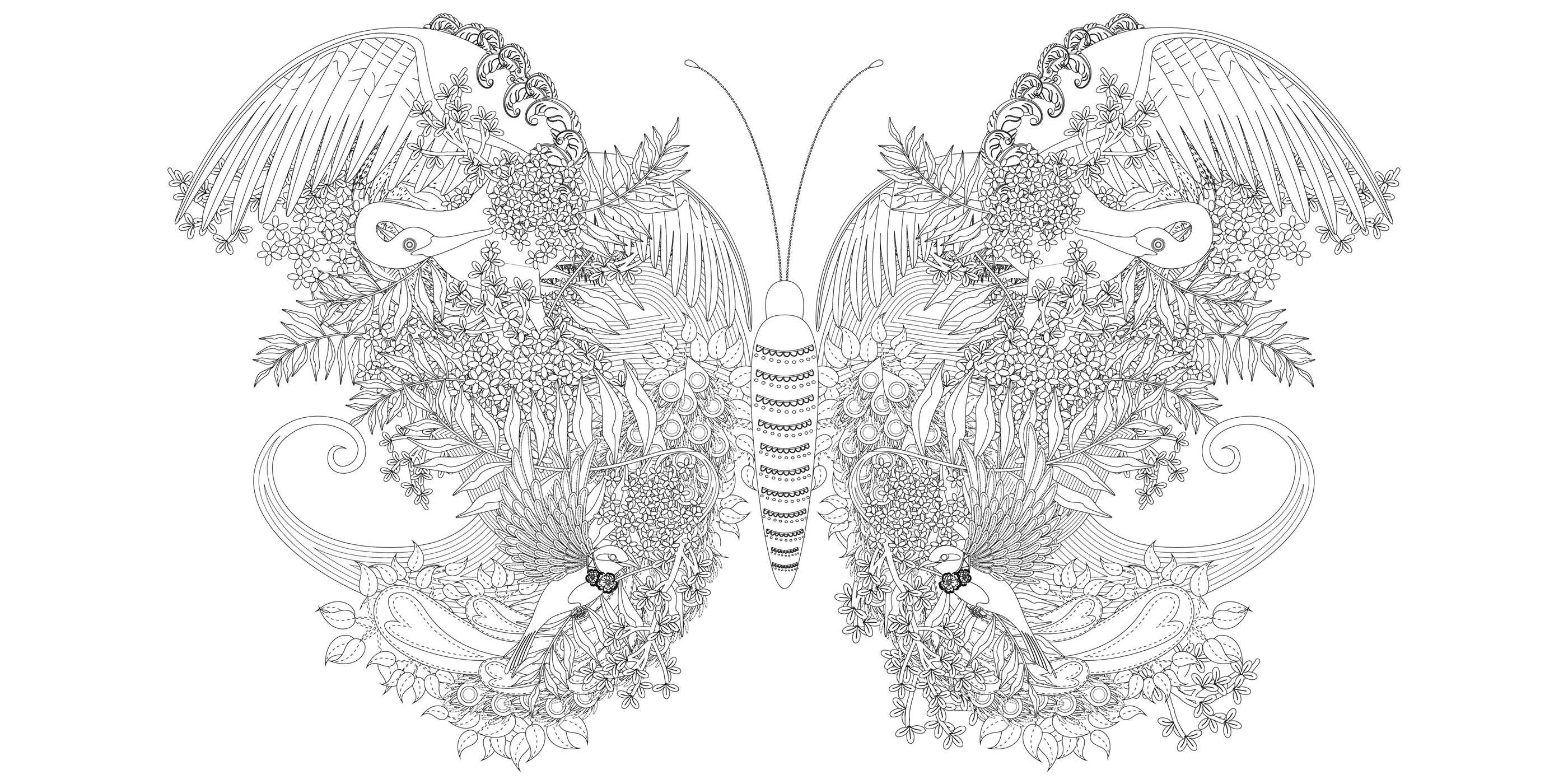 Magical Nature Coloring Book