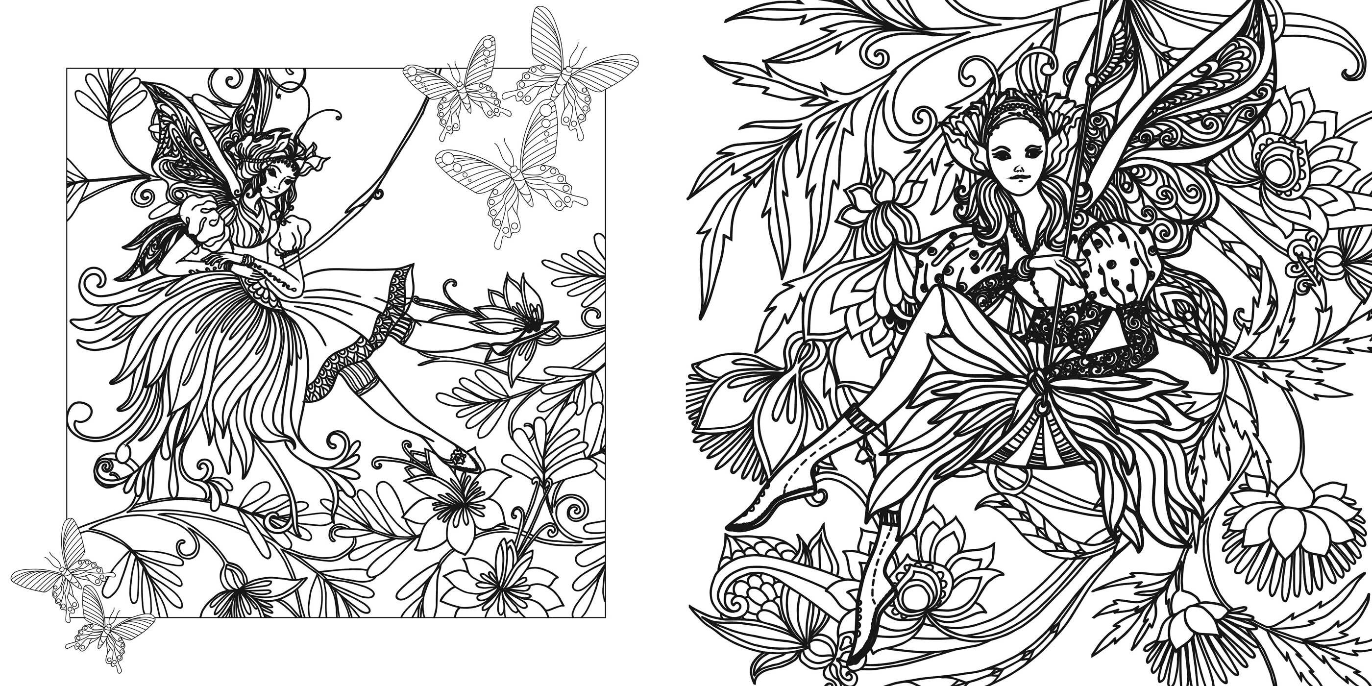 Magical Nature Coloring Book