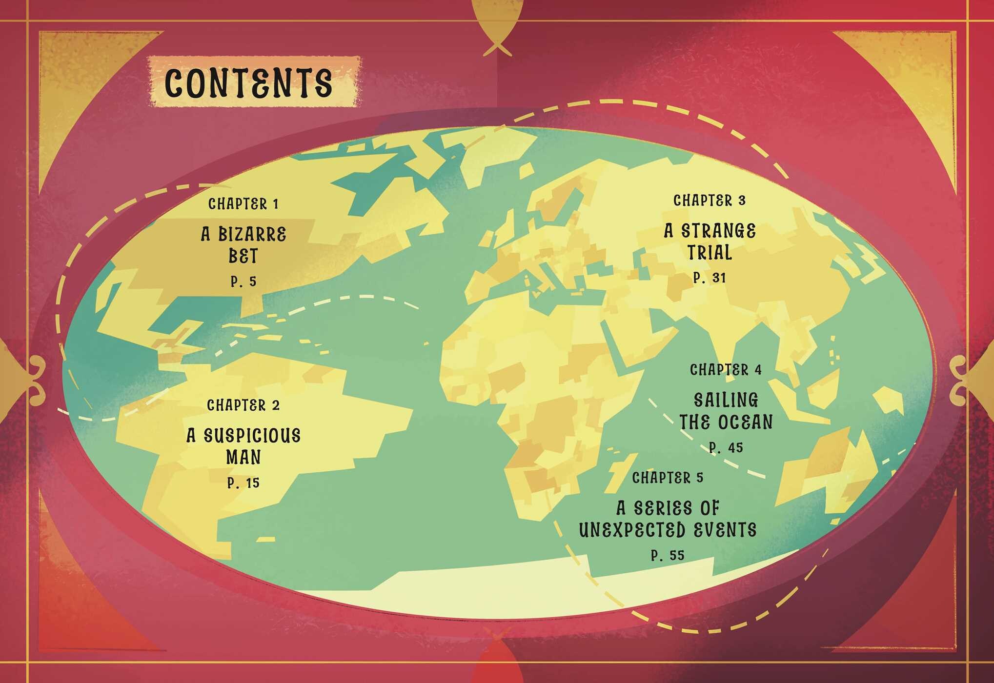 Easy Illustrated Classics. Around the World in 80 Days
