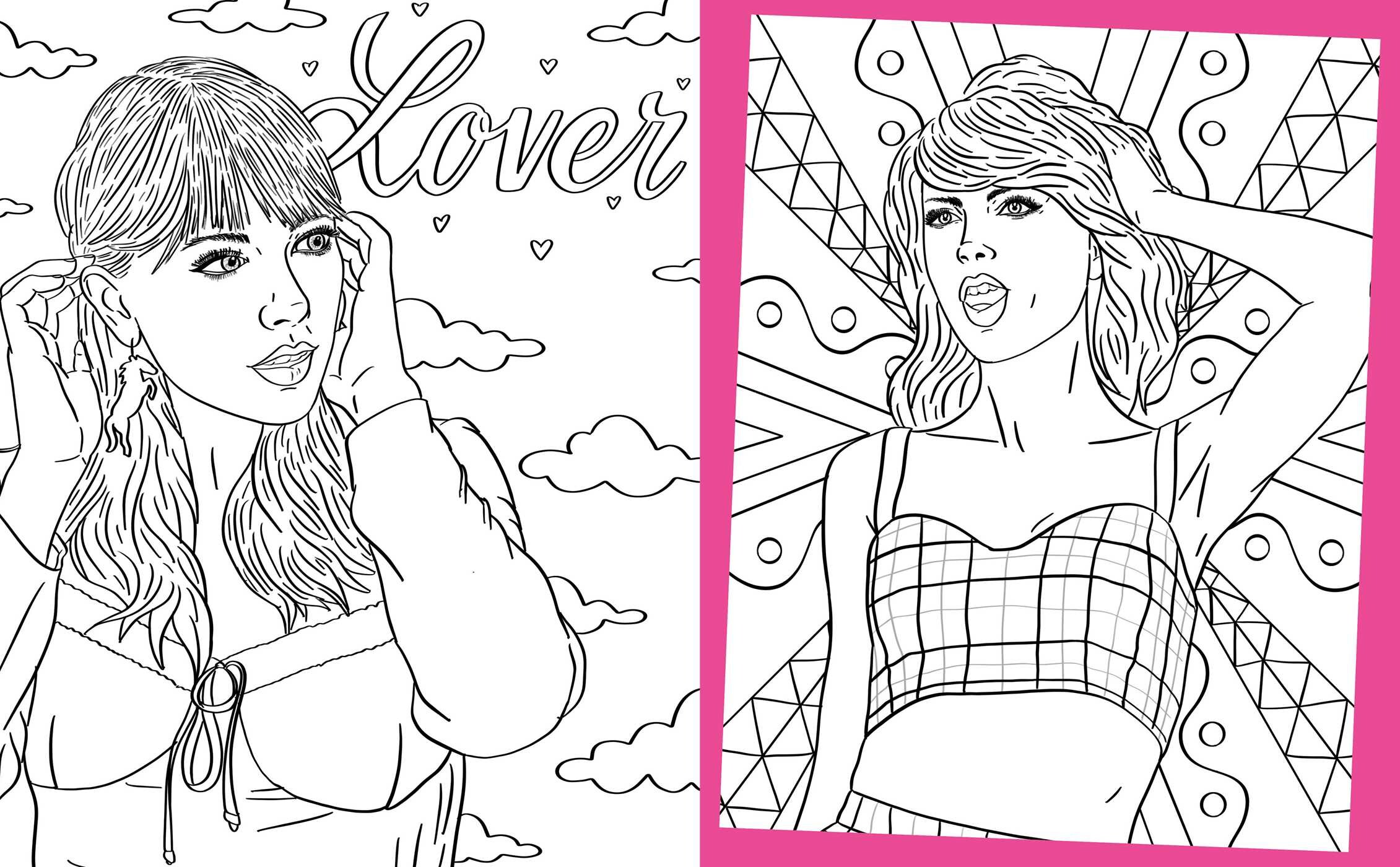 Taylor Swift: Coloring, Quizzes & Games, Photos & Facts