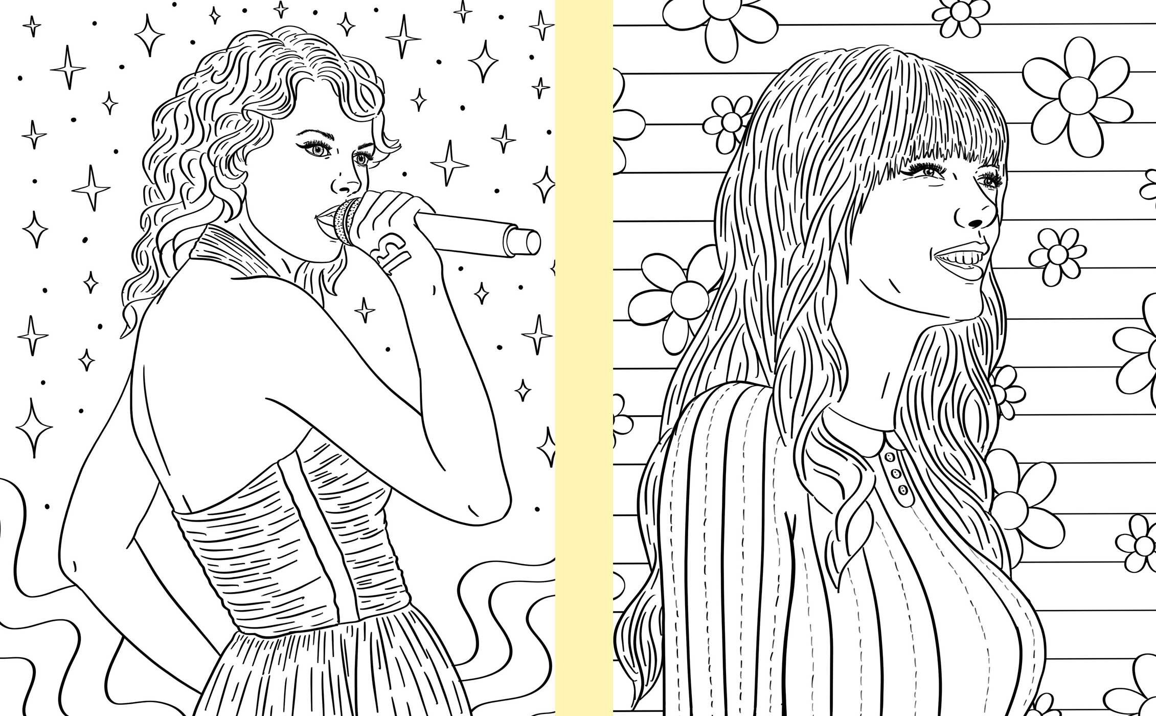 Taylor Swift: Coloring, Quizzes & Games, Photos & Facts