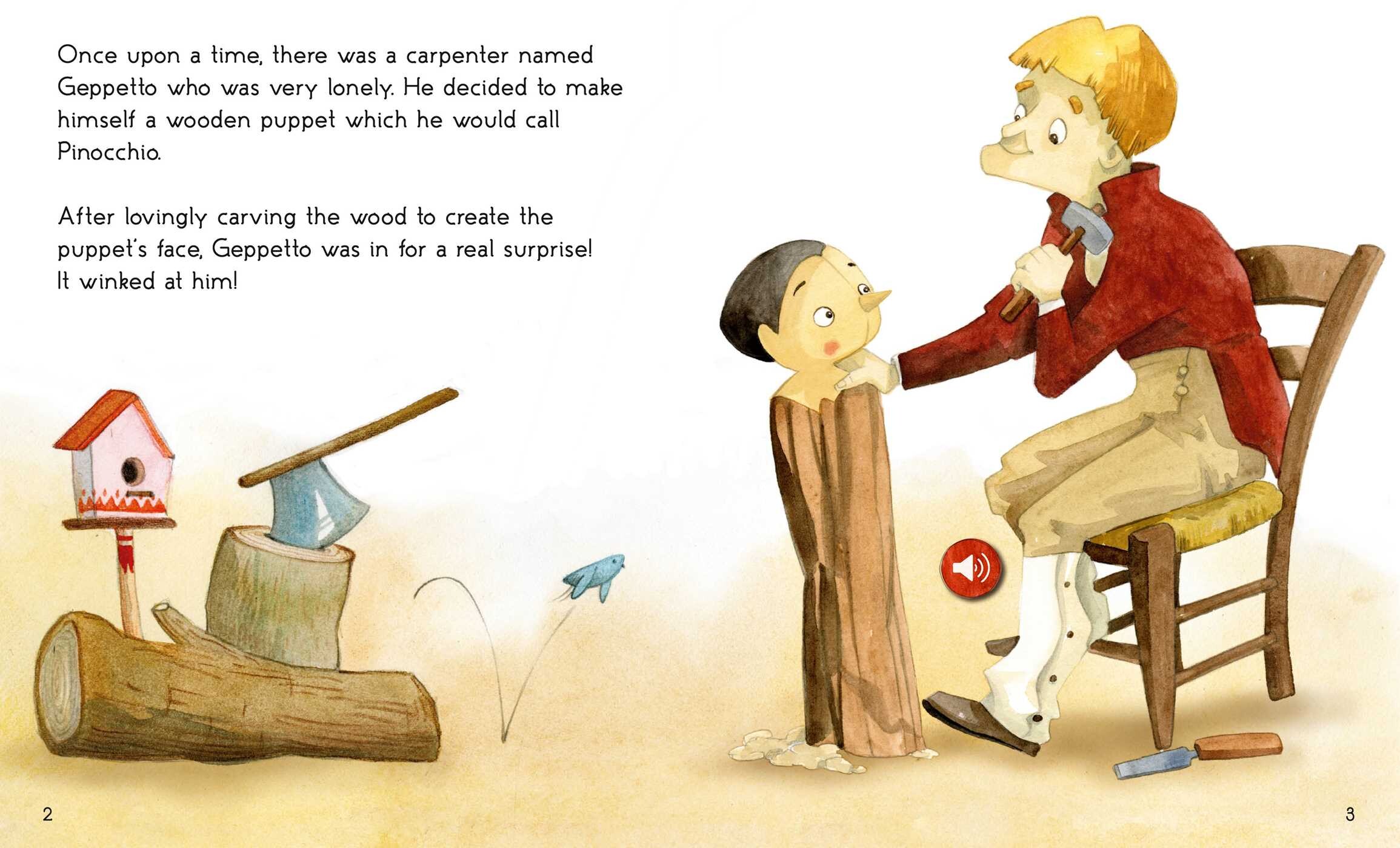 Storyteller Pinocchio