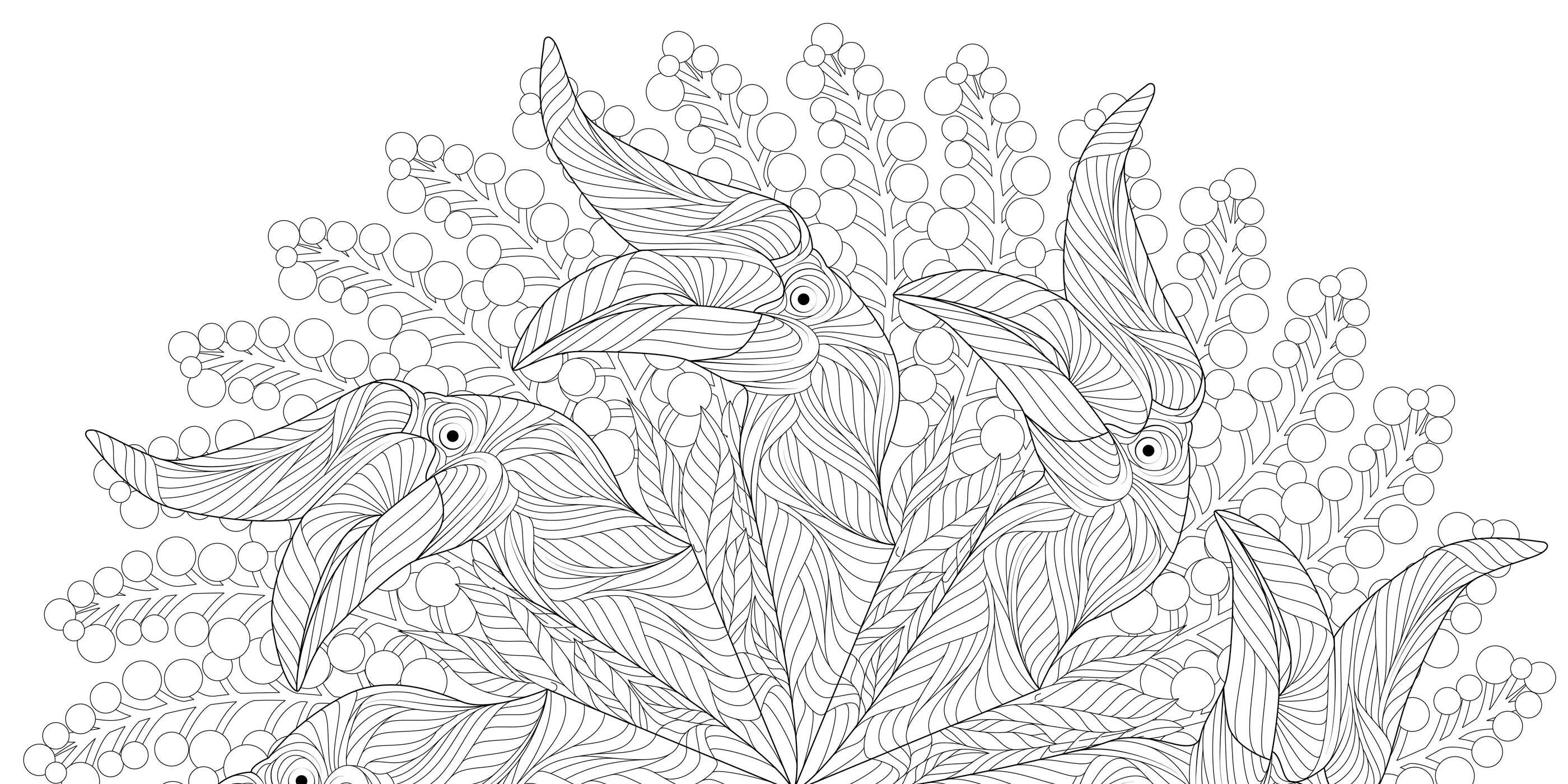 Animal Mandalas Coloring Book