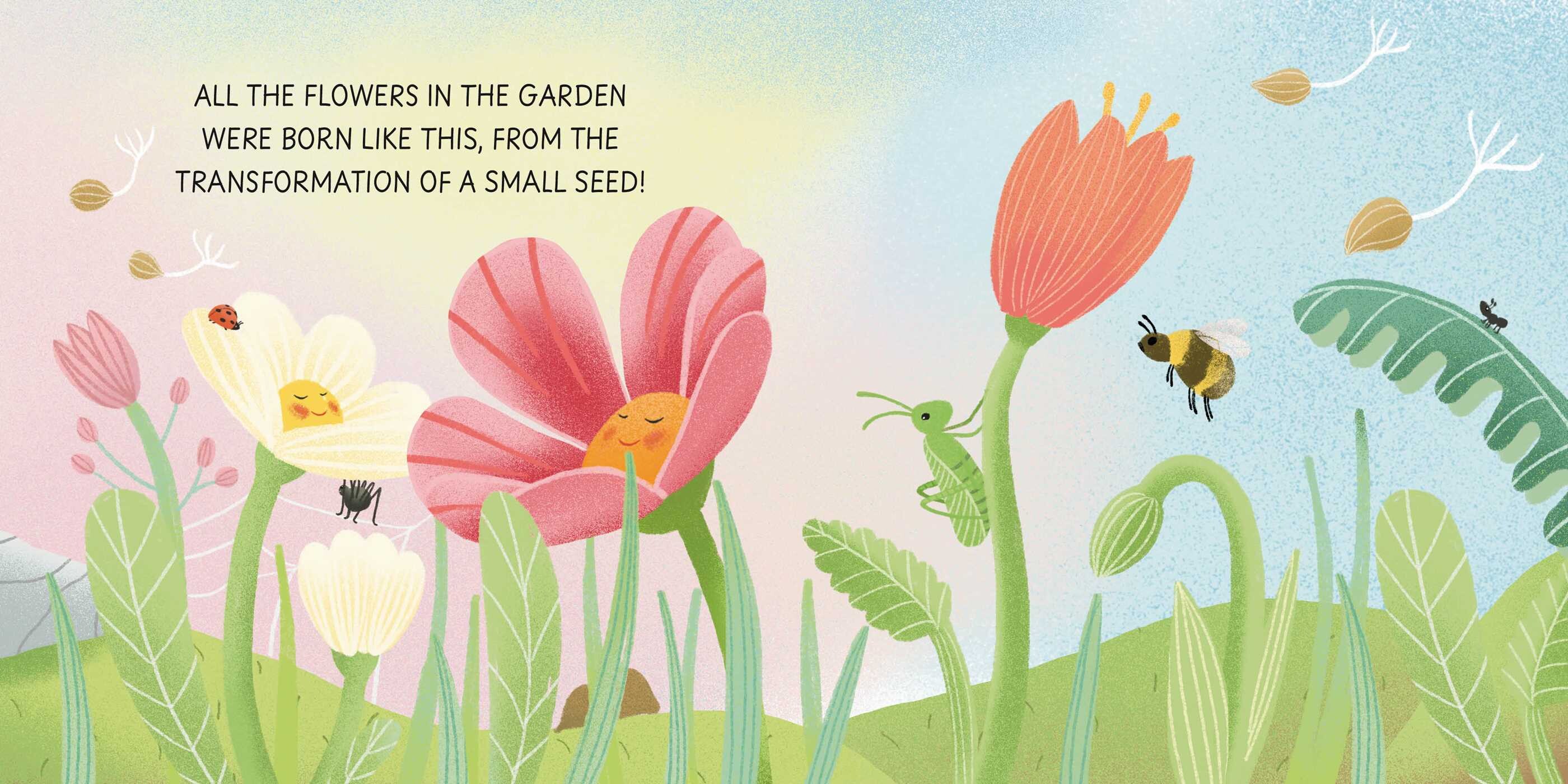 Grow-a-Puzzle. Becoming a Flower