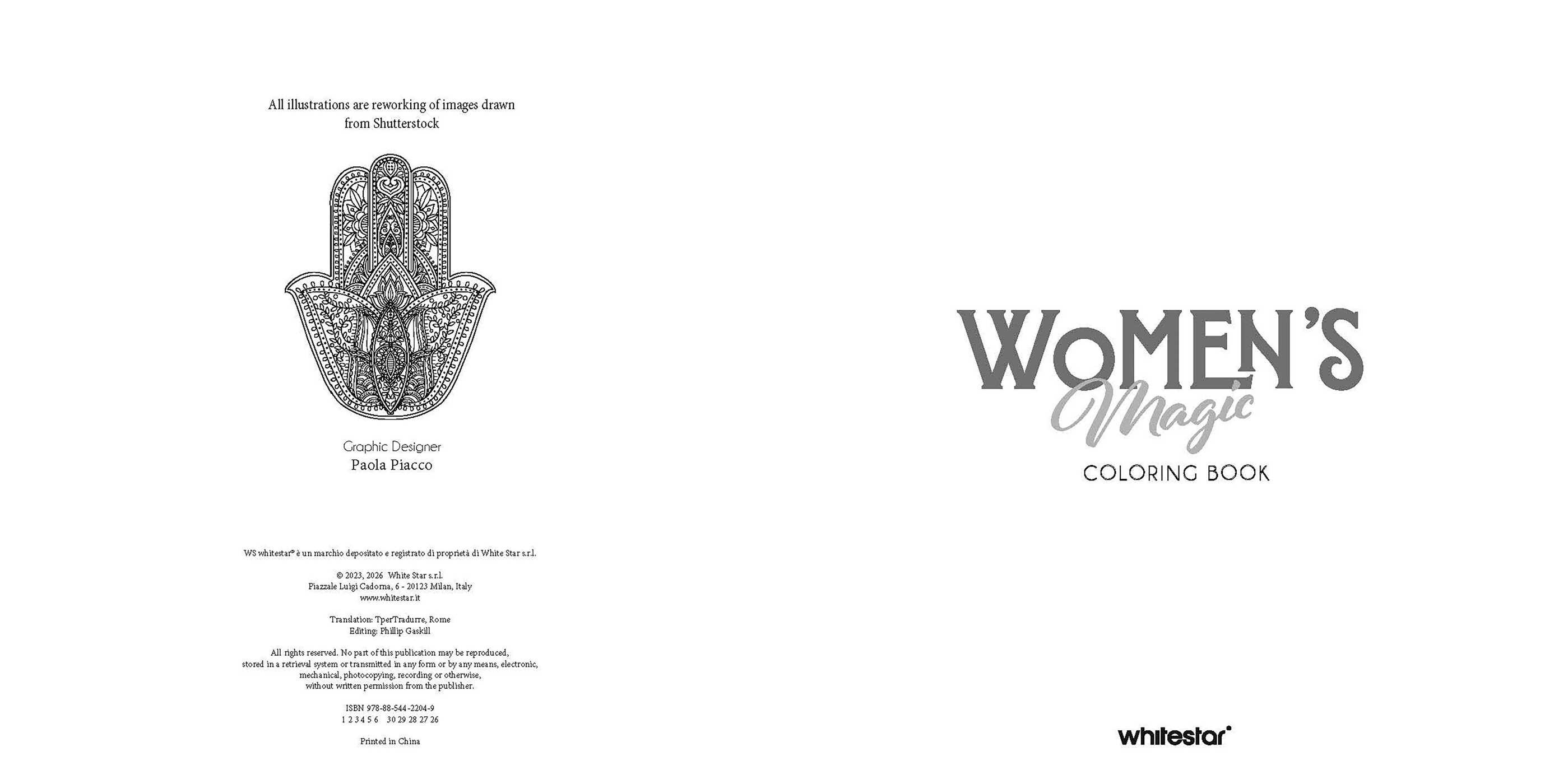 Women's Magic Coloring Book