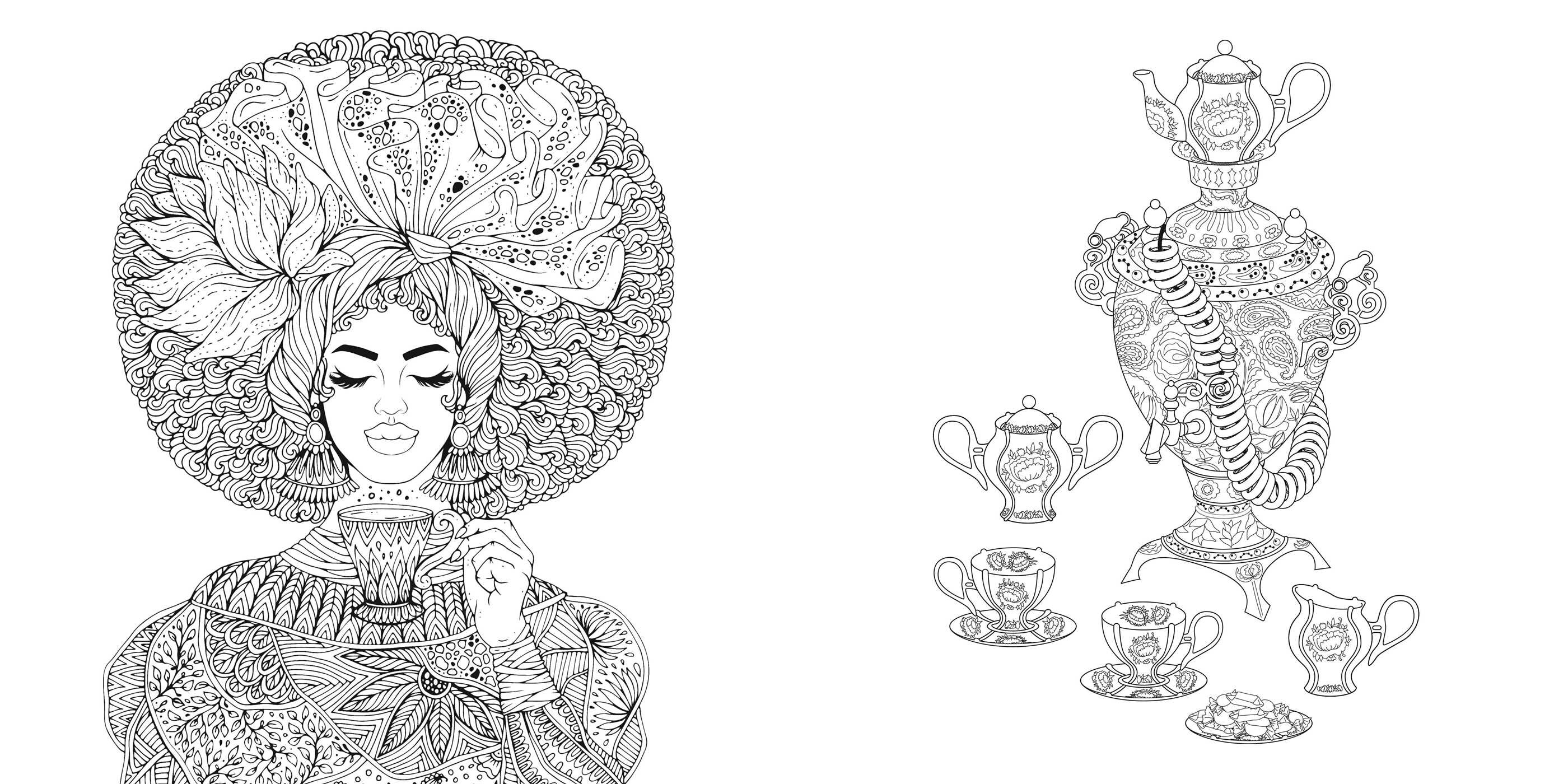 Women's Magic Coloring Book