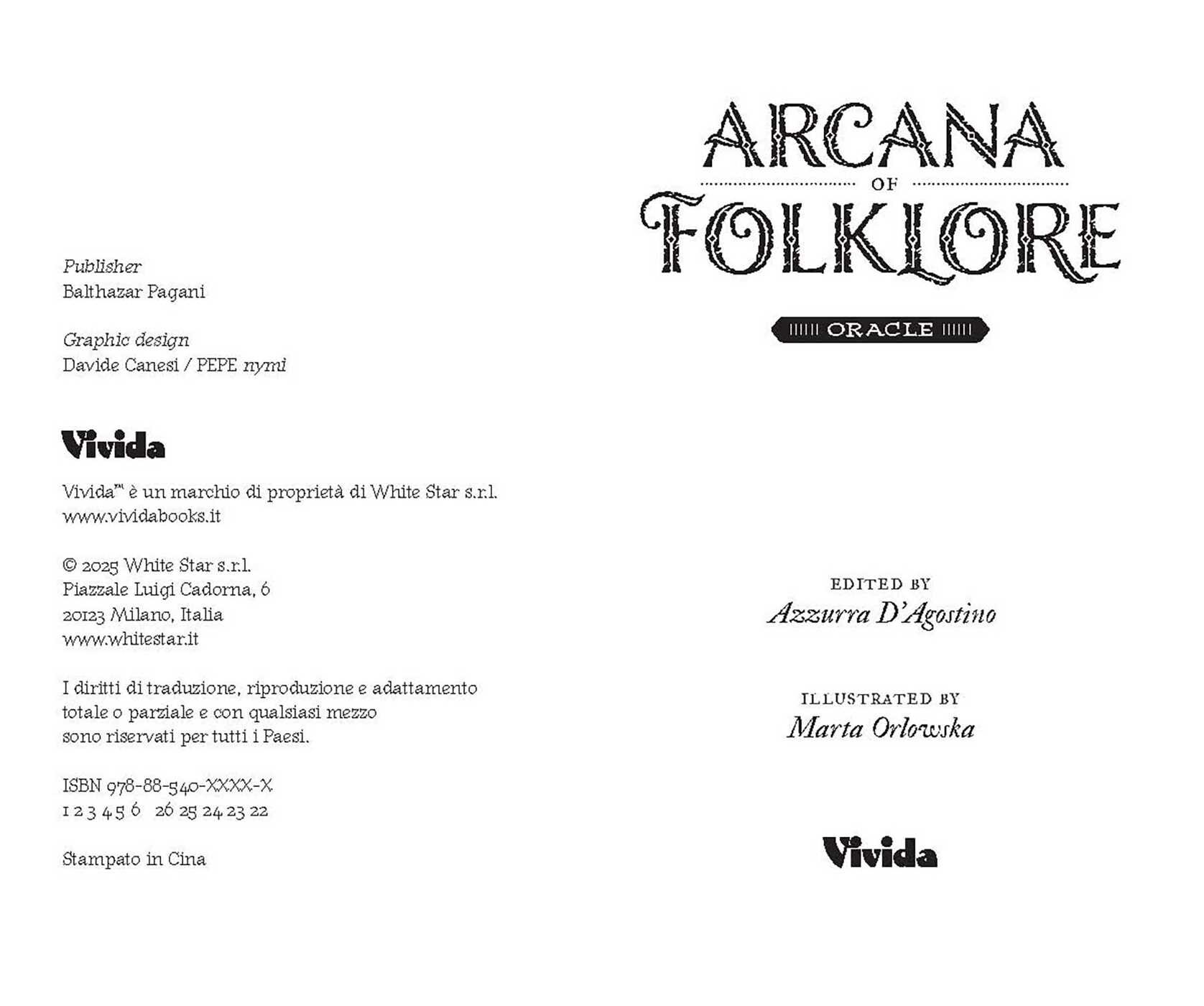 Arcana of Folklore Oracle