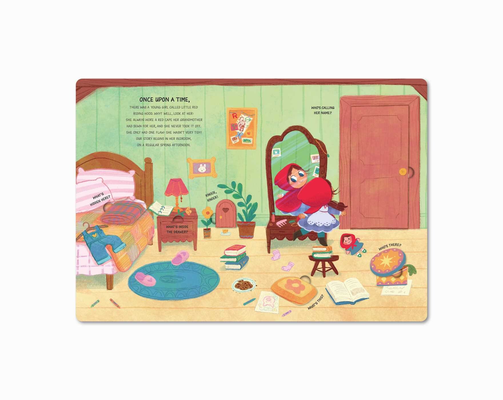 Peek-a-Flap Fairy Tales Little Red Riding Hood