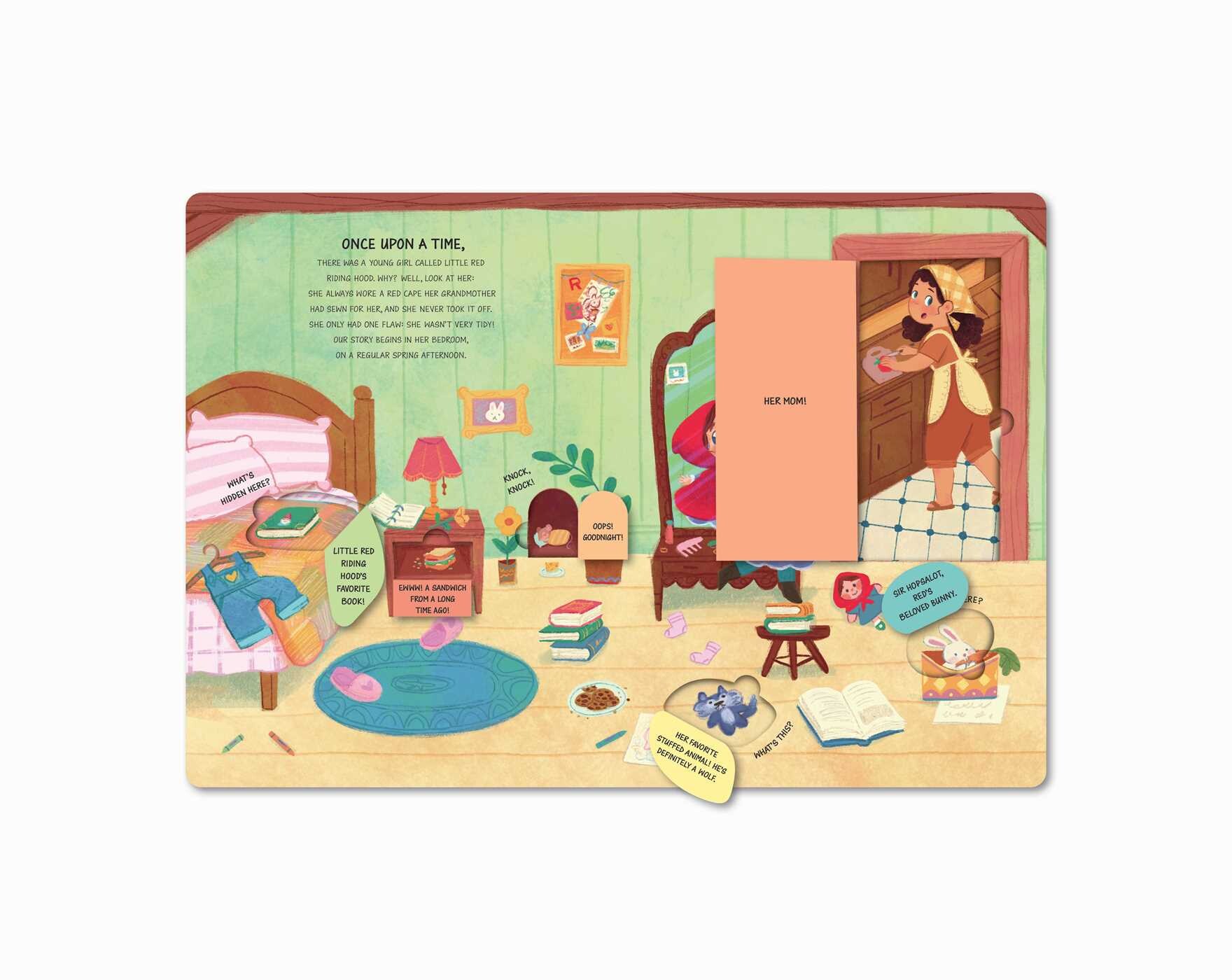 Peek-a-Flap Fairy Tales Little Red Riding Hood