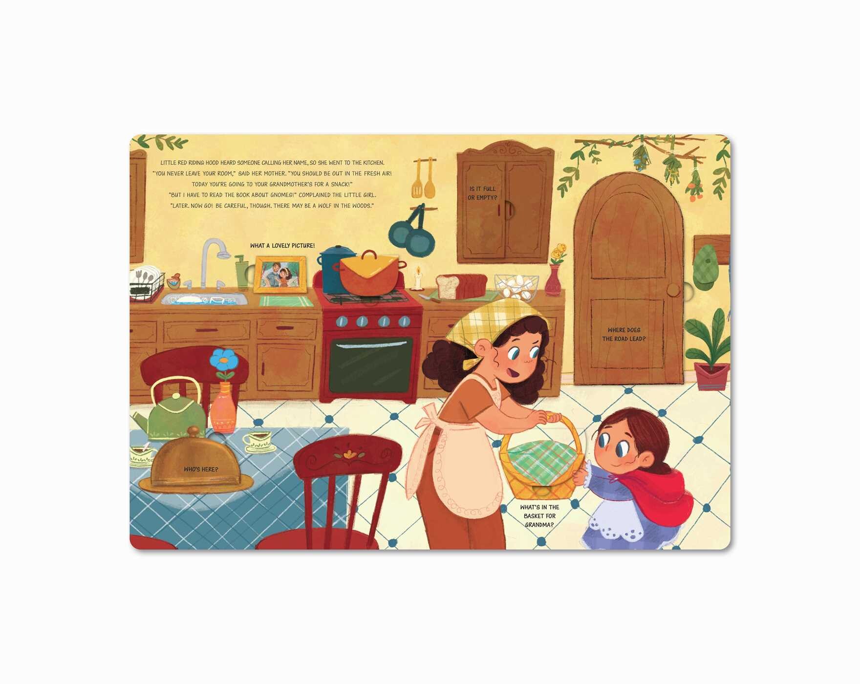 Peek-a-Flap Fairy Tales Little Red Riding Hood
