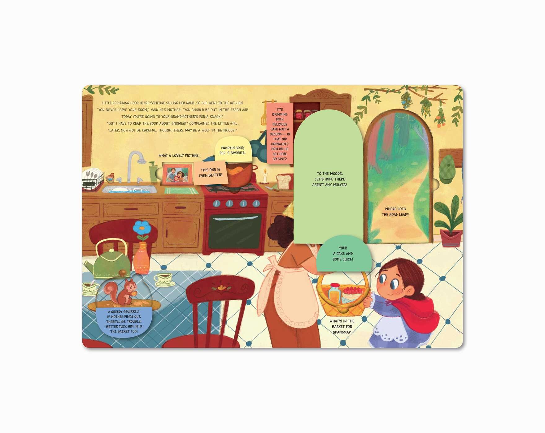 Peek-a-Flap Fairy Tales Little Red Riding Hood