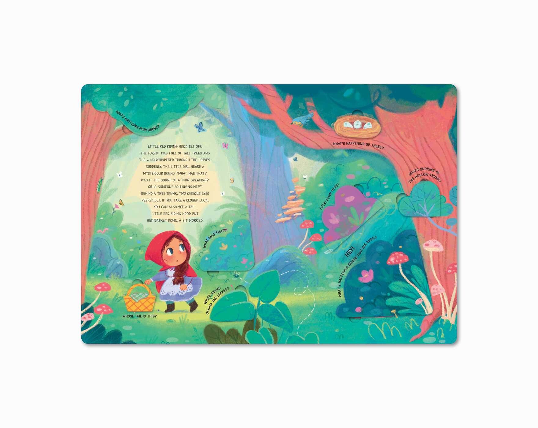 Peek-a-Flap Fairy Tales Little Red Riding Hood