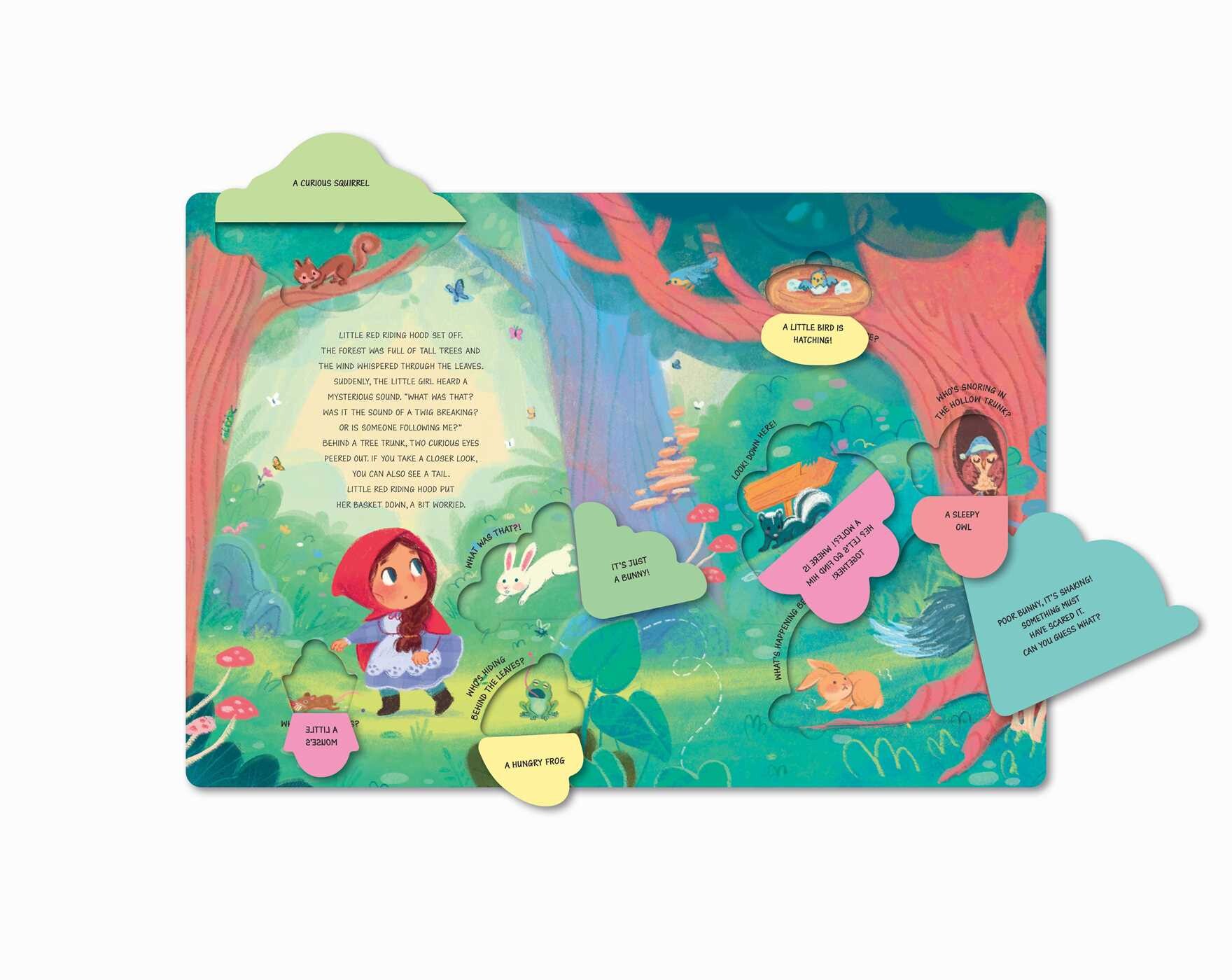 Peek-a-Flap Fairy Tales Little Red Riding Hood