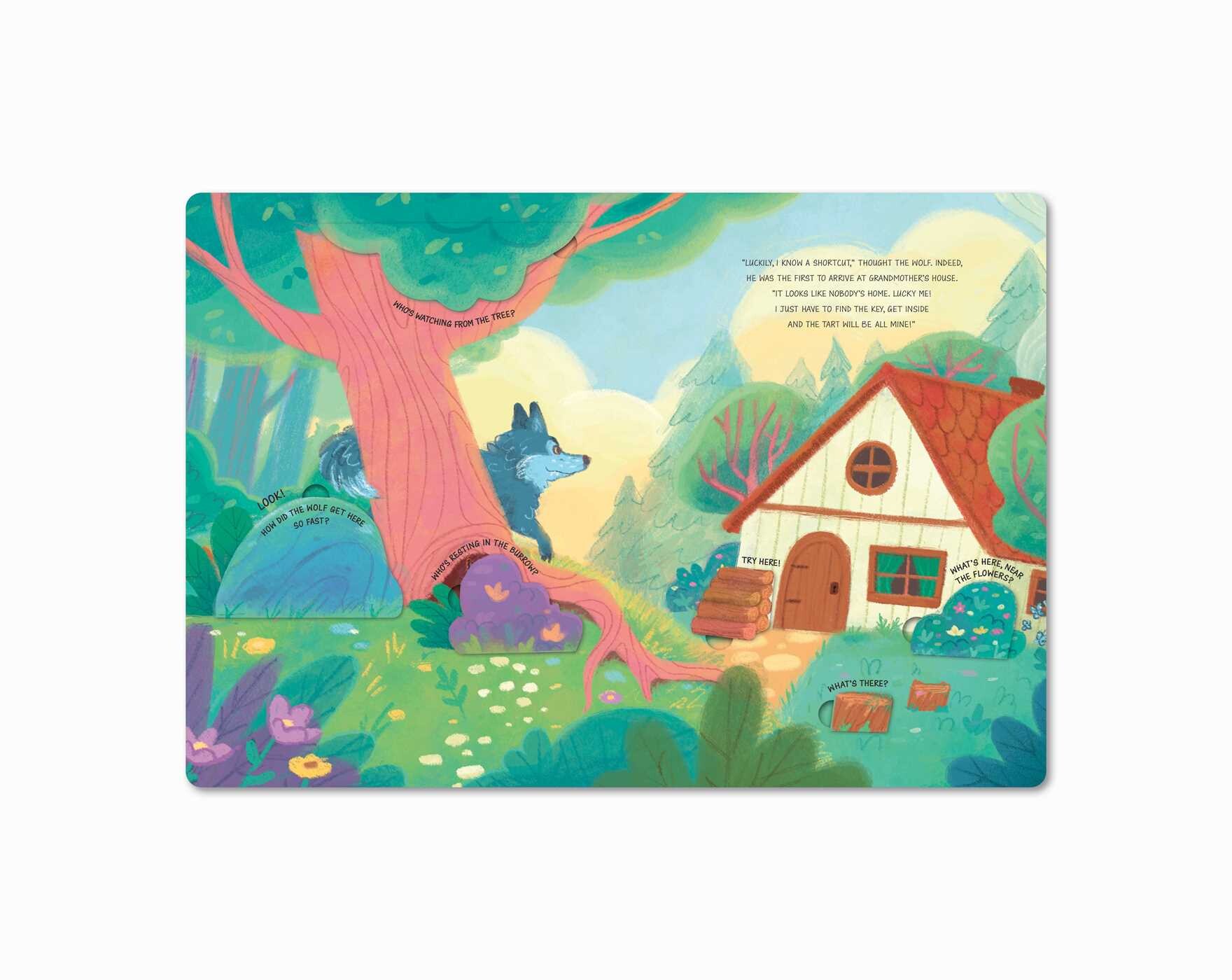 Peek-a-Flap Fairy Tales Little Red Riding Hood