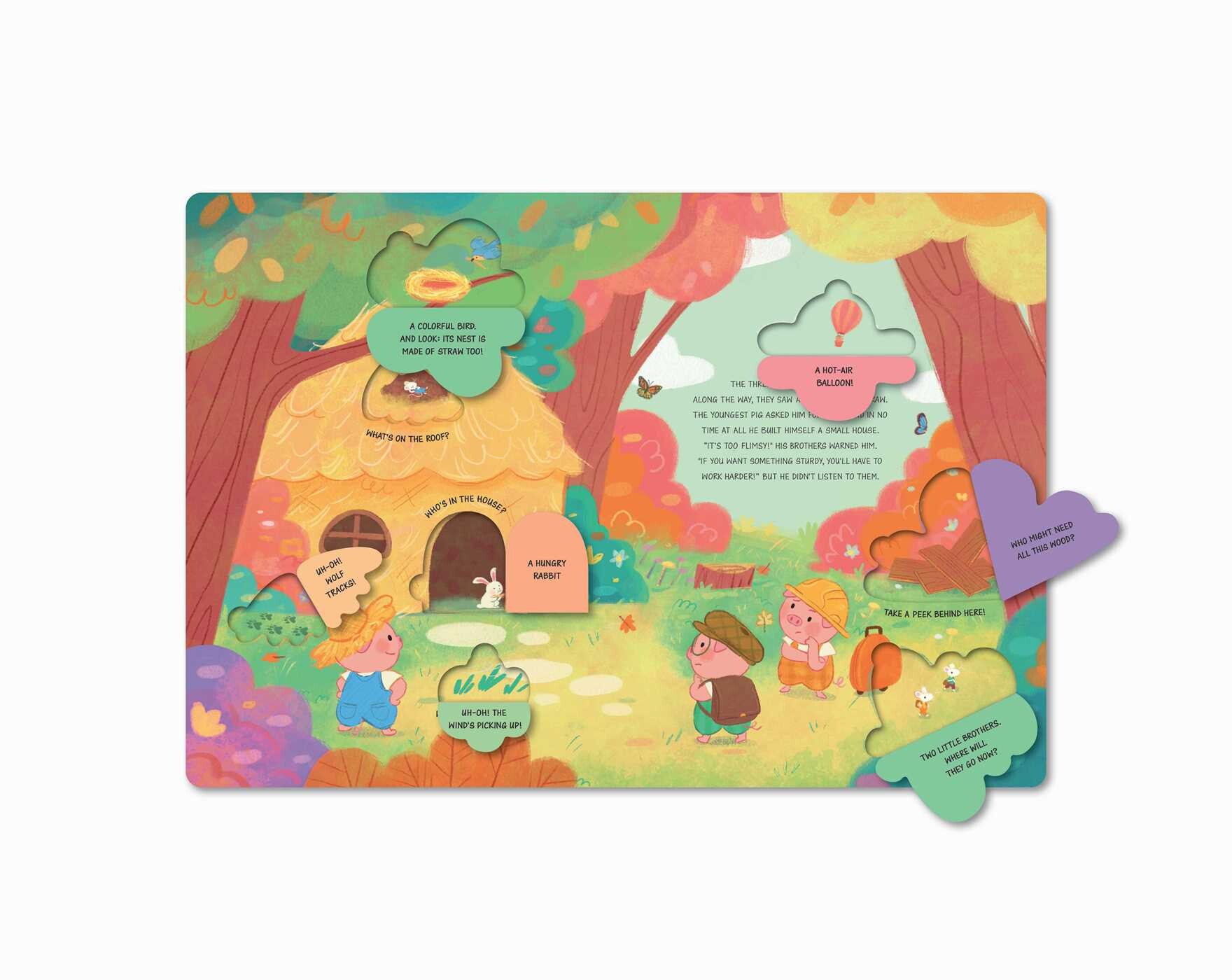 Peek-a-Flap Fairy Tales Three Little Pigs