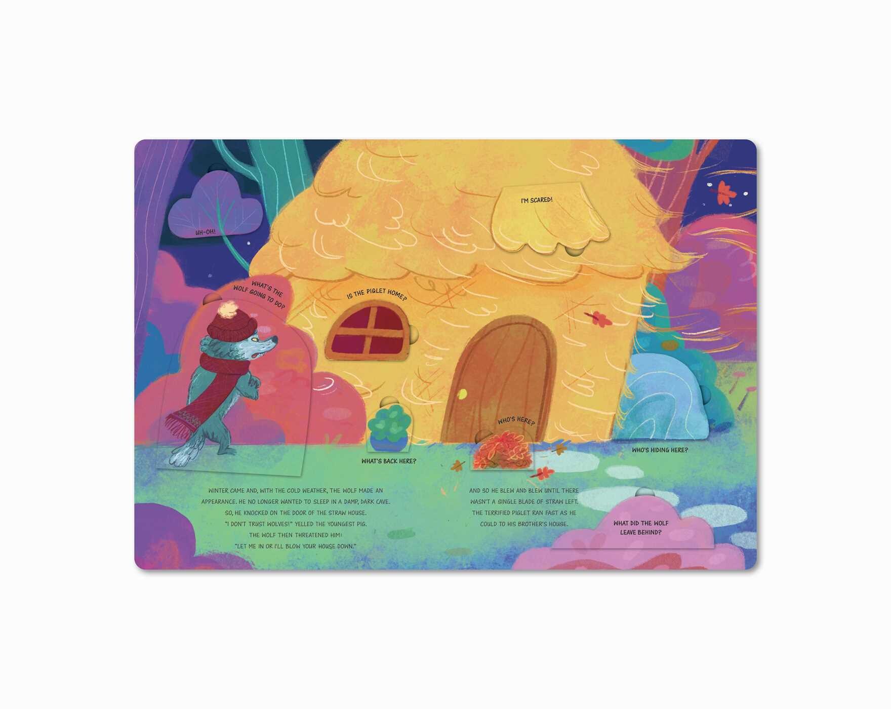 Peek-a-Flap Fairy Tales Three Little Pigs