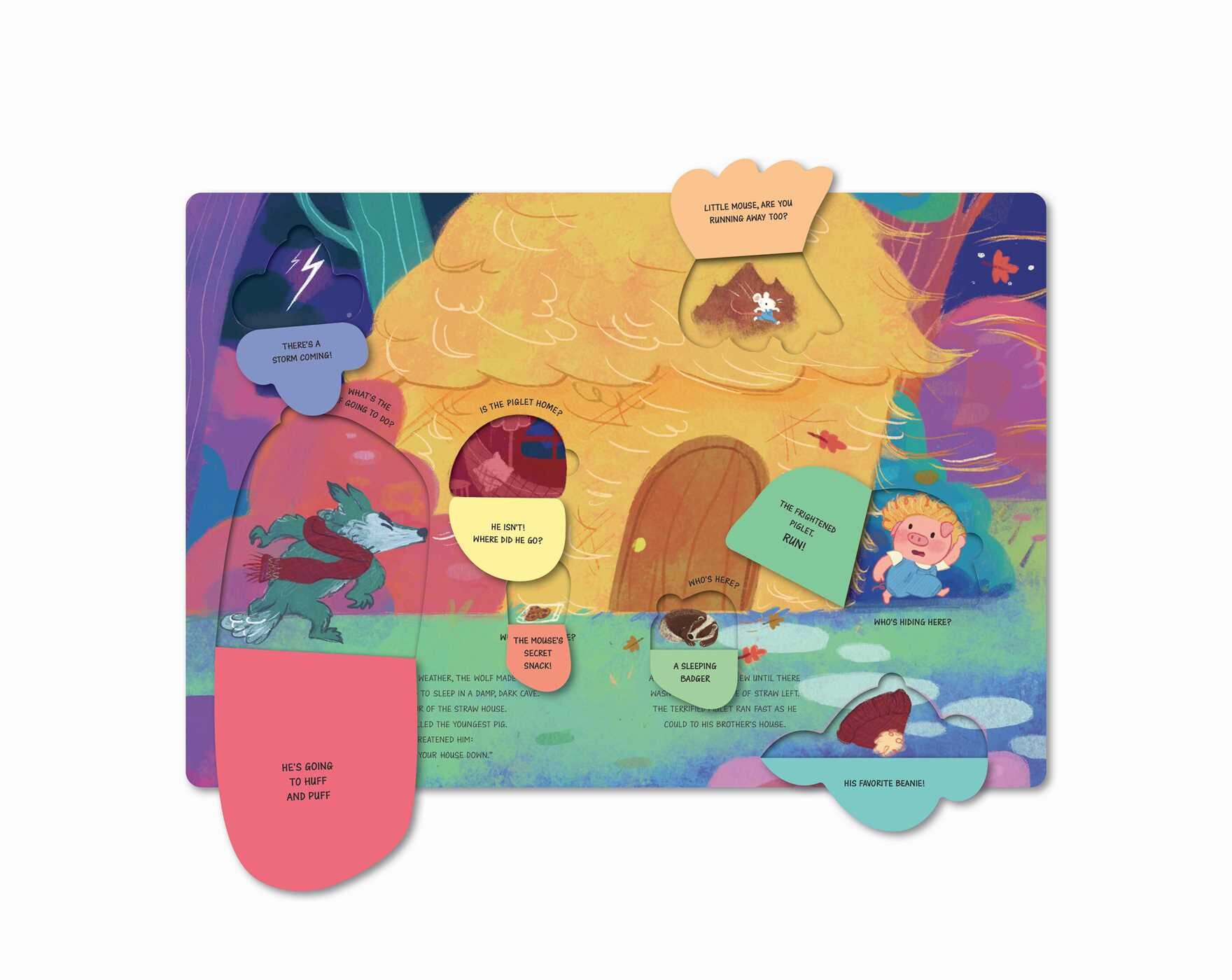Peek-a-Flap Fairy Tales Three Little Pigs