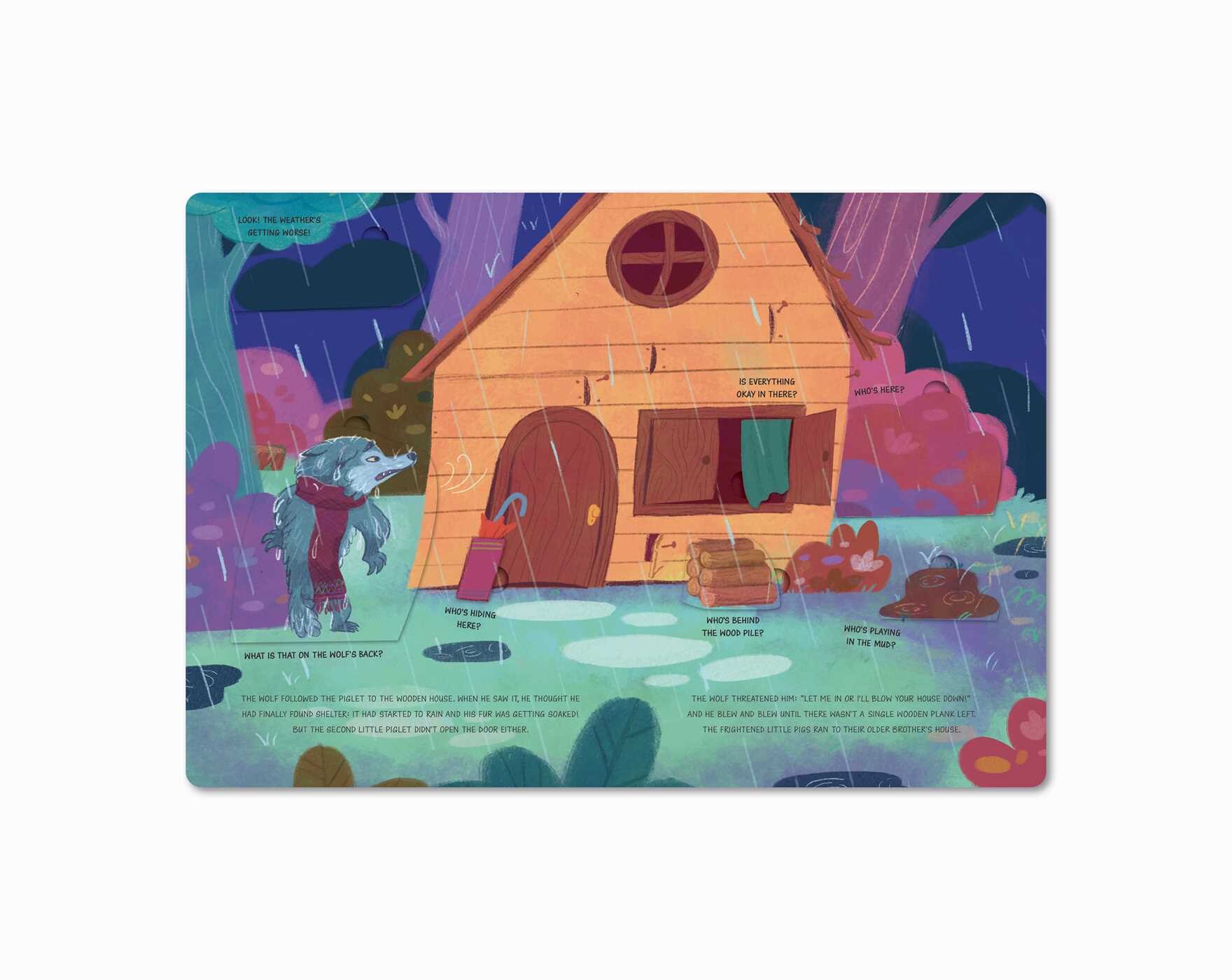 Peek-a-Flap Fairy Tales Three Little Pigs