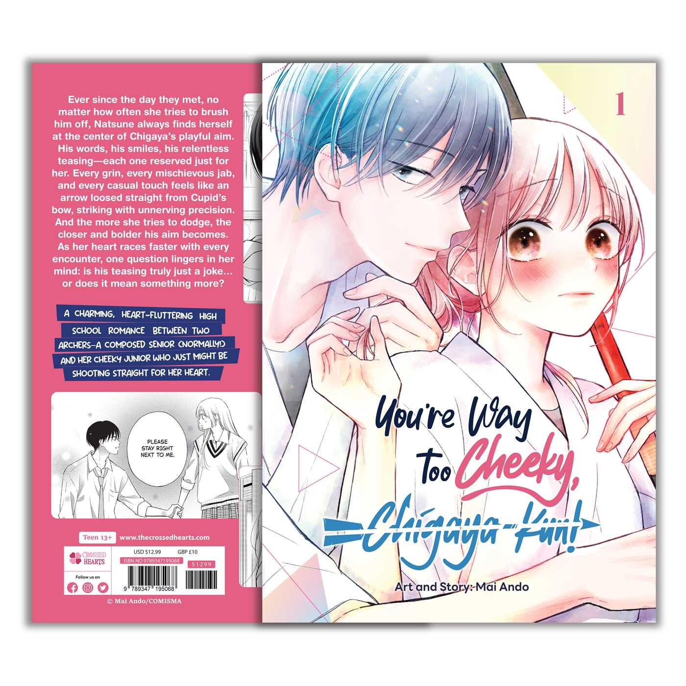 You're Way Too Cheeky, Chigaya-kun! Volume 1