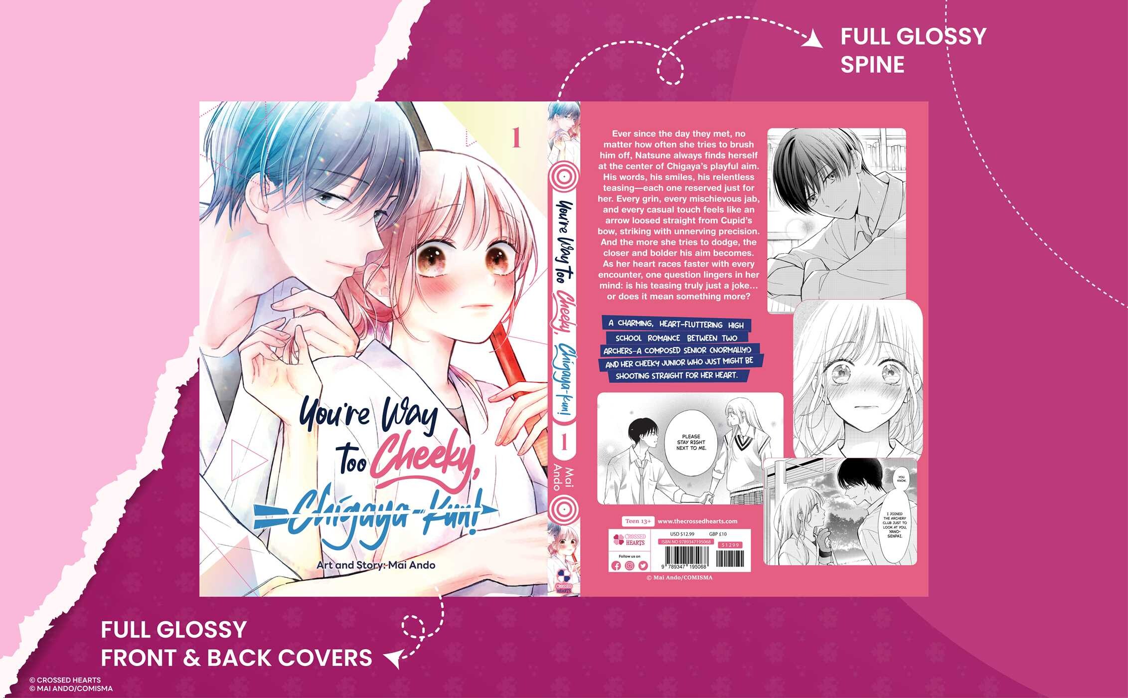 You're Way Too Cheeky, Chigaya-kun! Volume 1