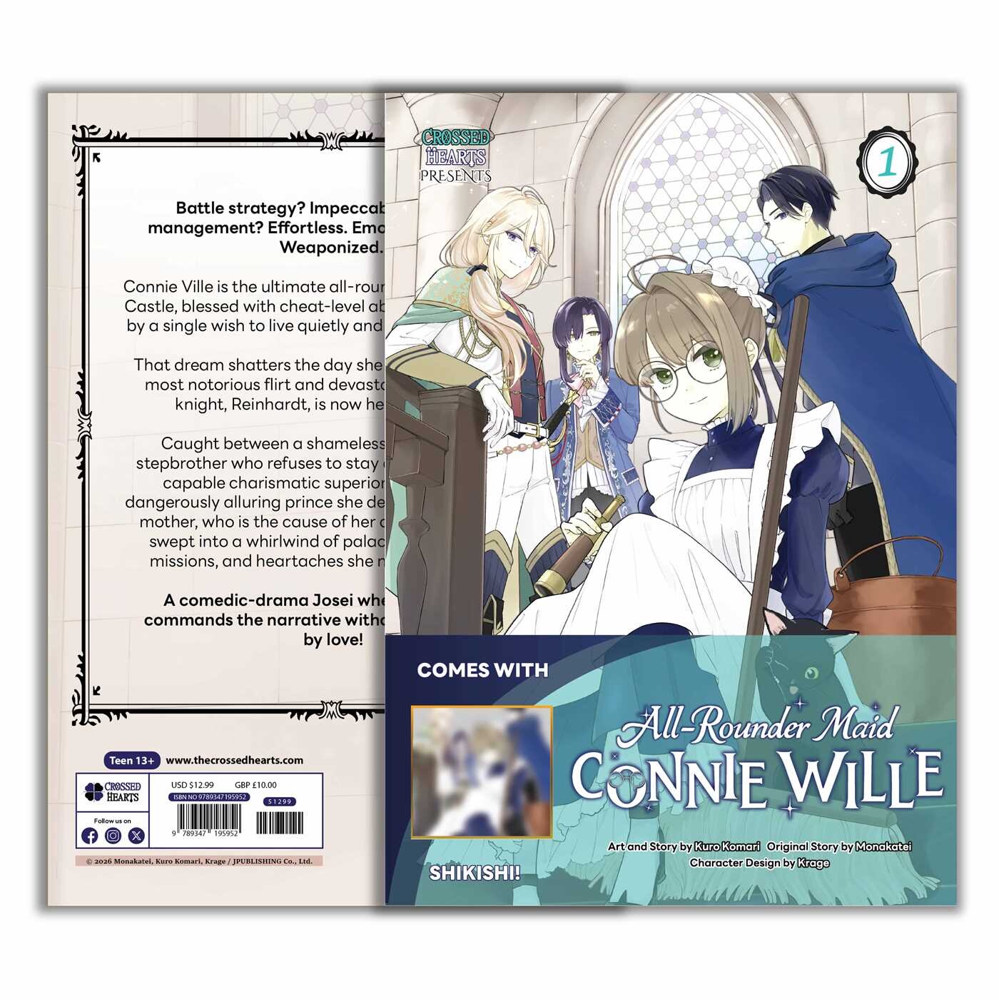 All-Rounder Maid Connie Wille Volume 1: Limited Edition with Shikishi