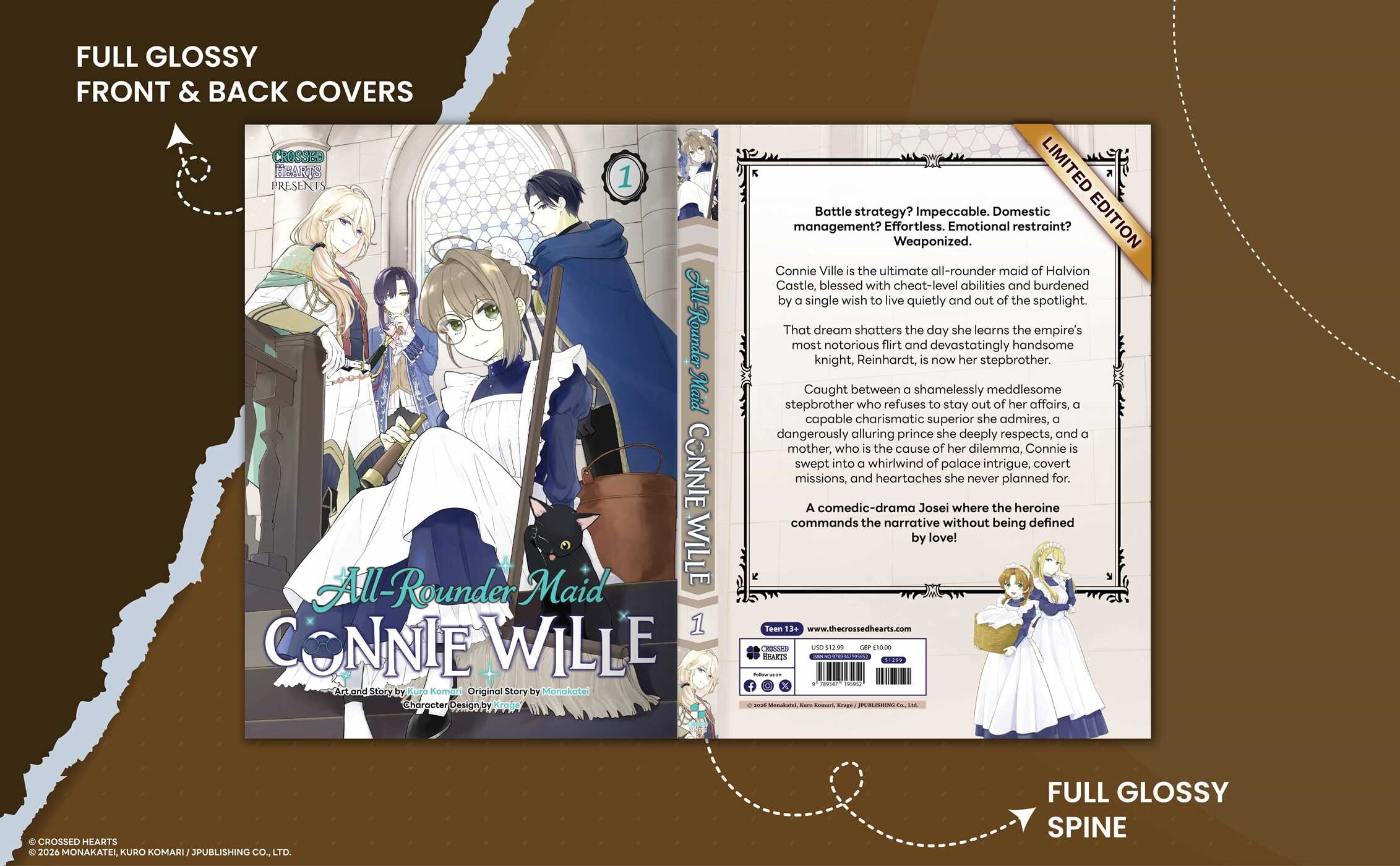 All-Rounder Maid Connie Wille Volume 1: Limited Edition with Shikishi