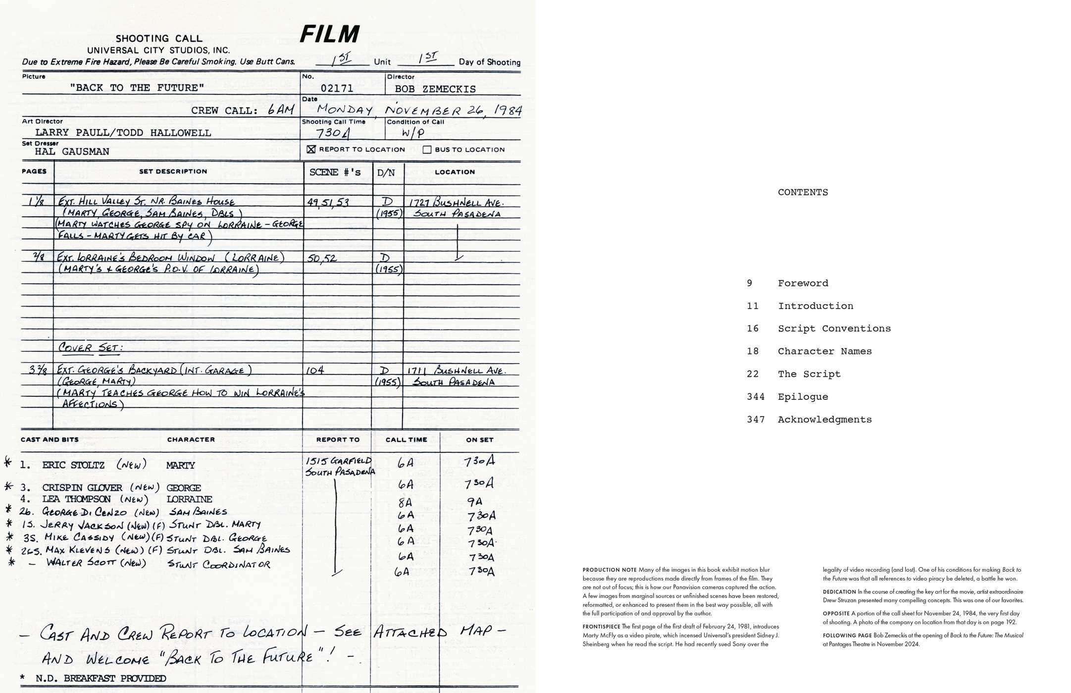 Back to the Future: The Complete Screenplay