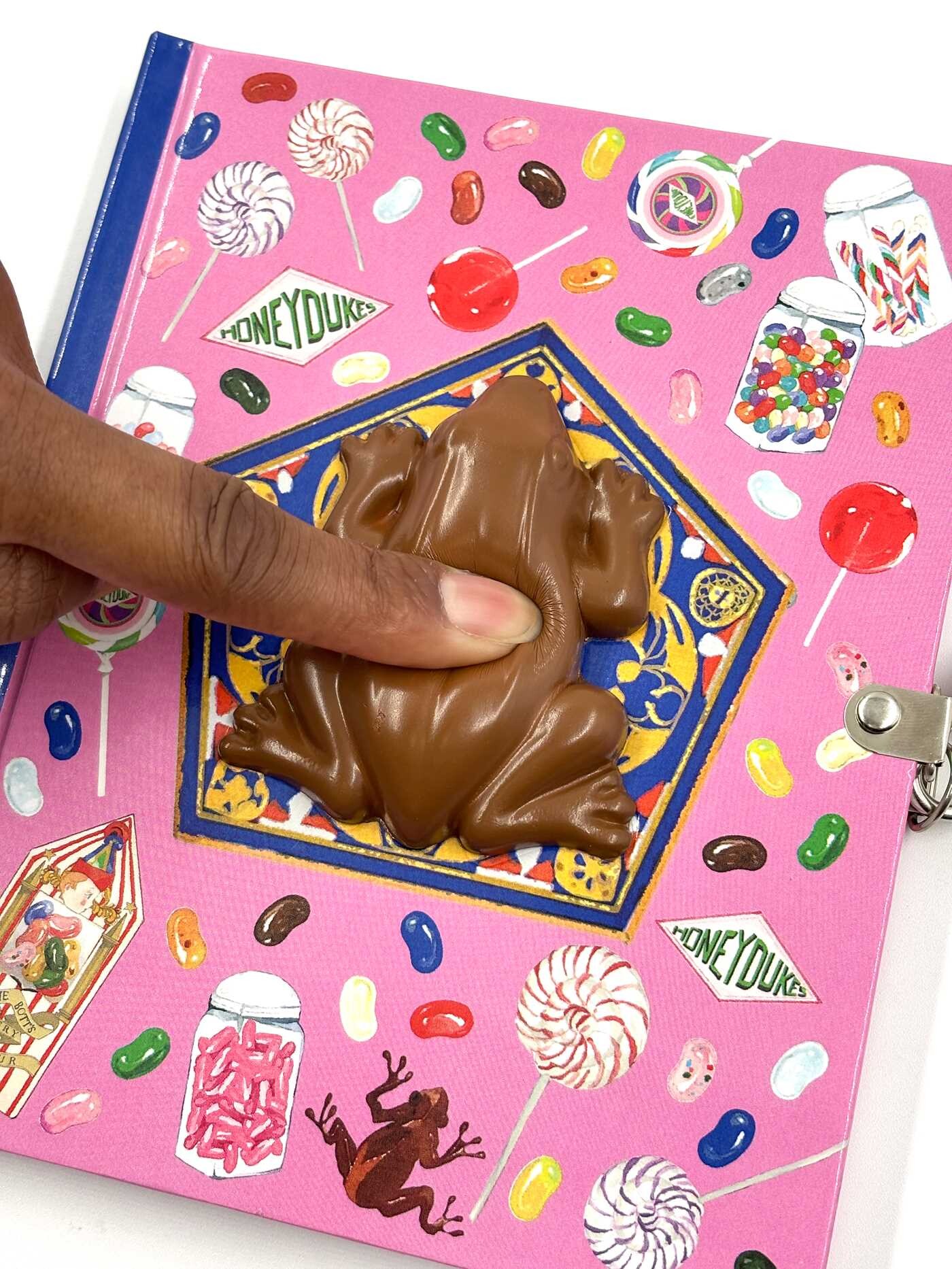 Harry Potter: Chocolate Frog Squishy Lock & Key Diary
