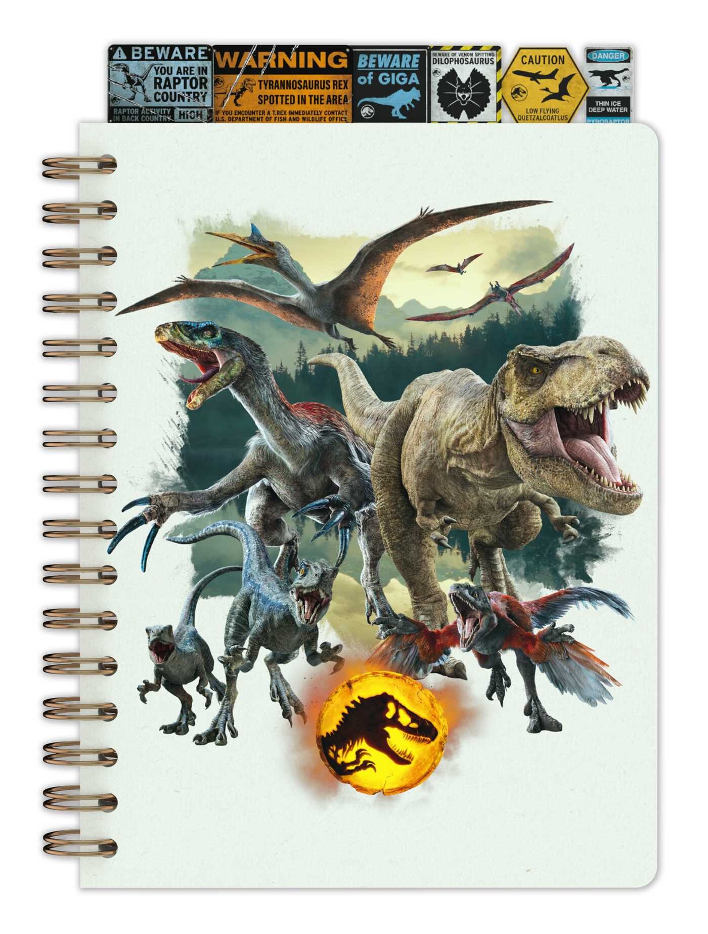 Jurassic World Spiral Notebook