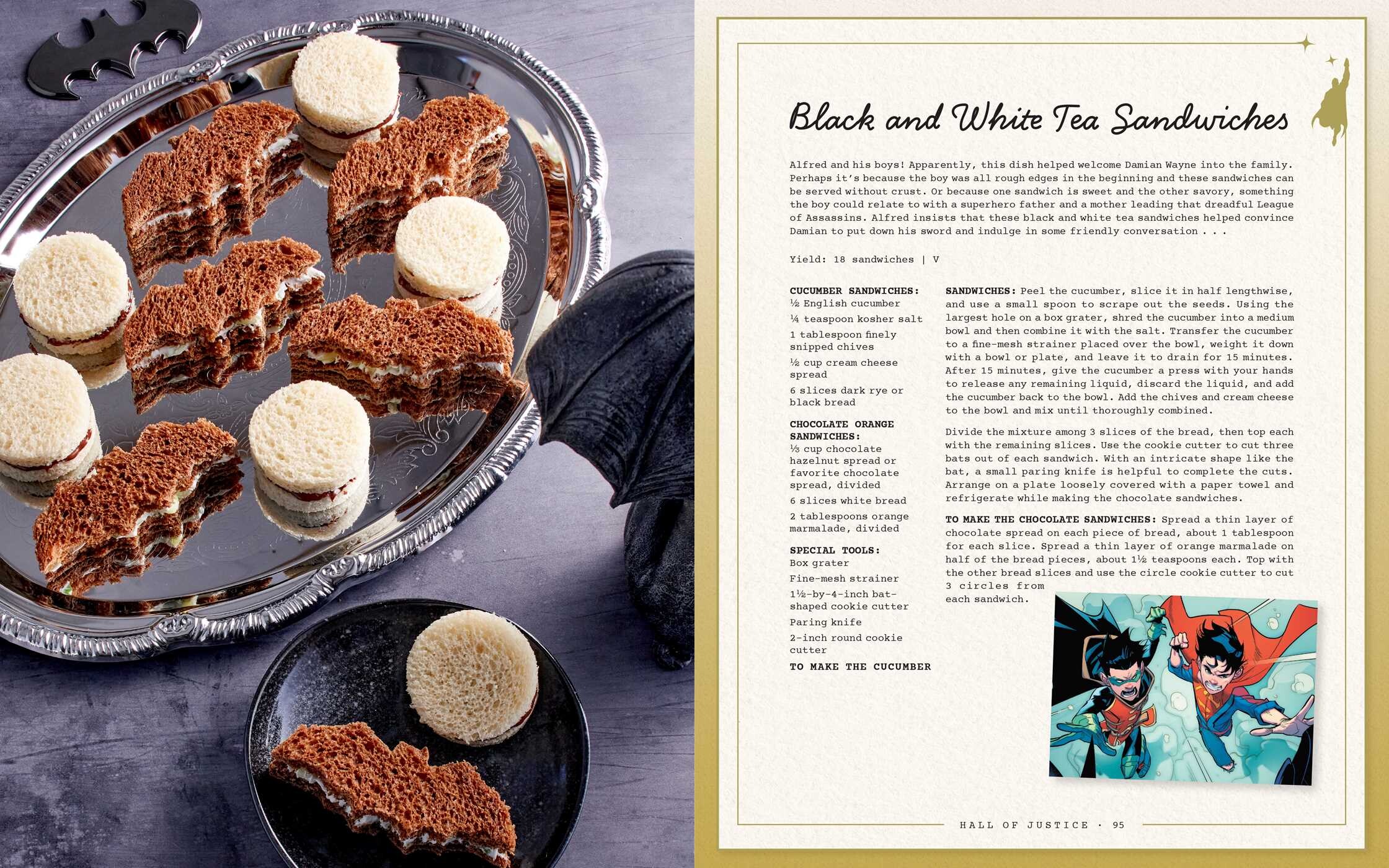 DC: Superman: The Official Cookbook and Stand Gift Set