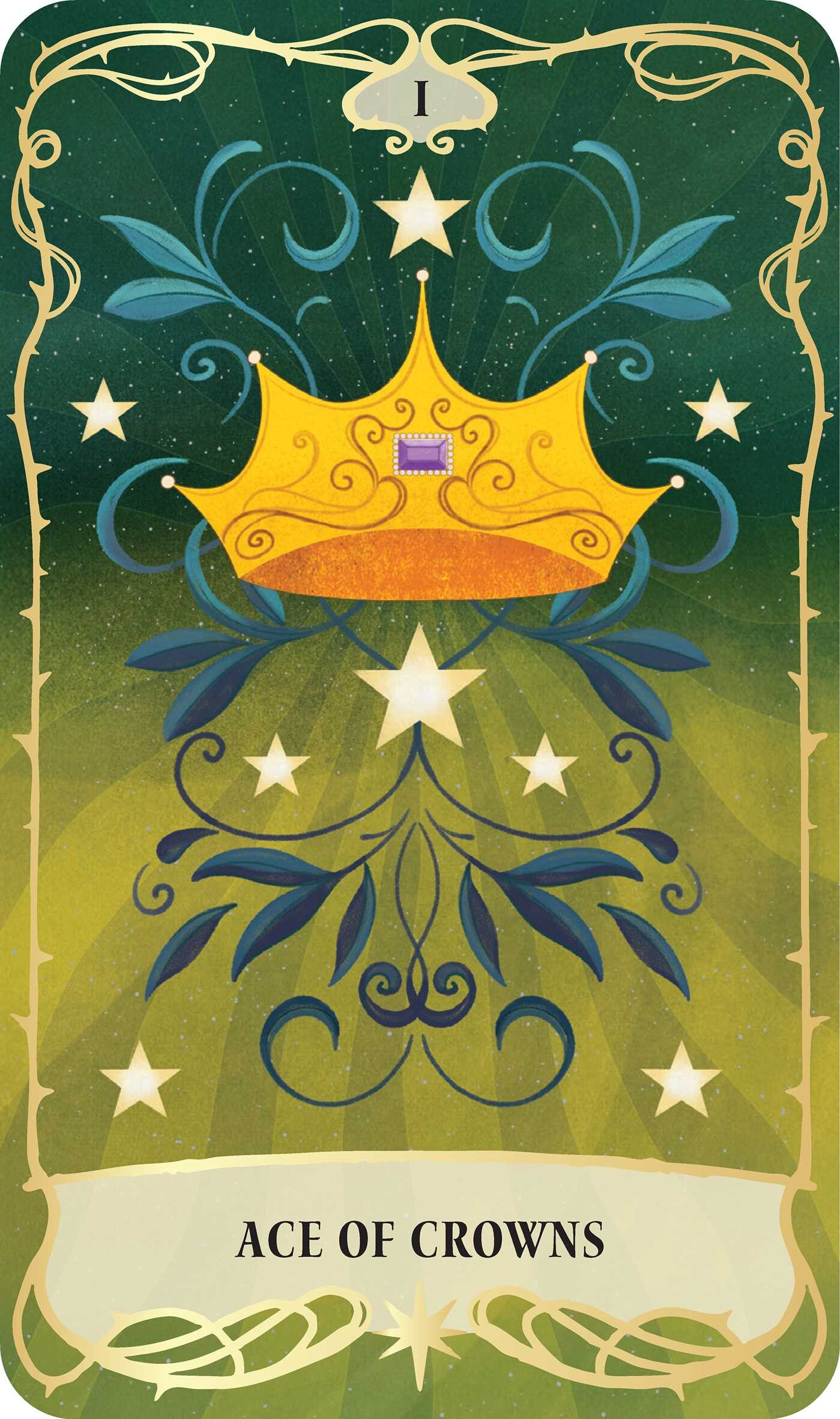 Wings and Crowns: A Romantasy Tarot Deck and Guidebook