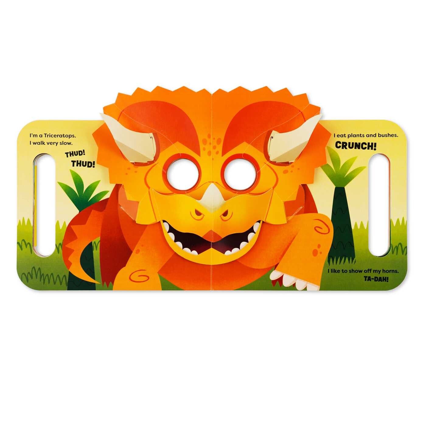 Pop-Up Playtime Masks: Dinosaurs