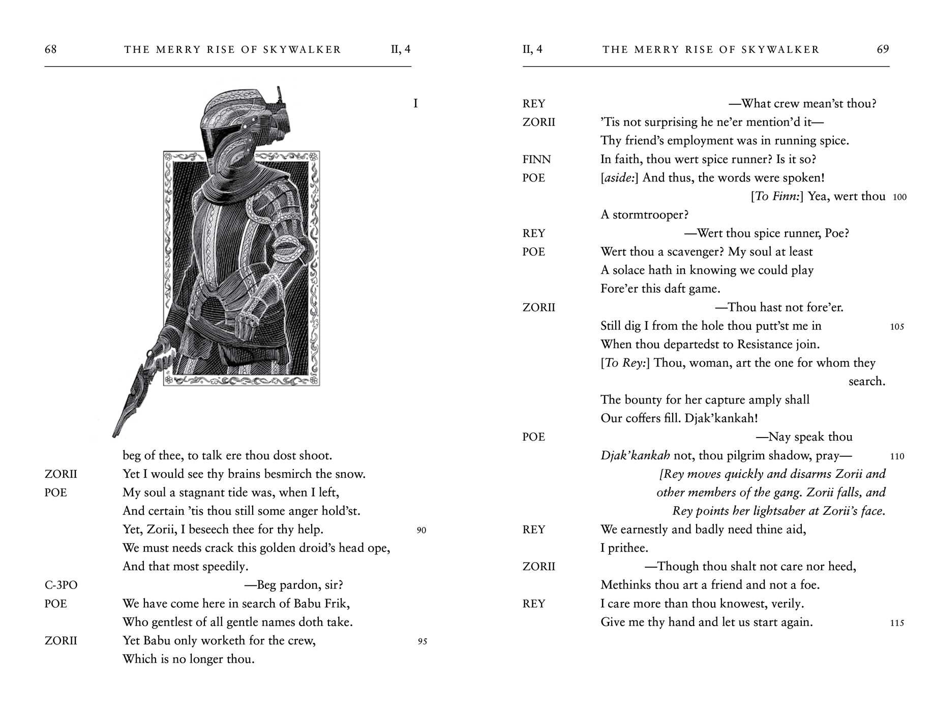 William Shakespeare's The Merry Rise of Skywalker: Star Wars Part the Ninth