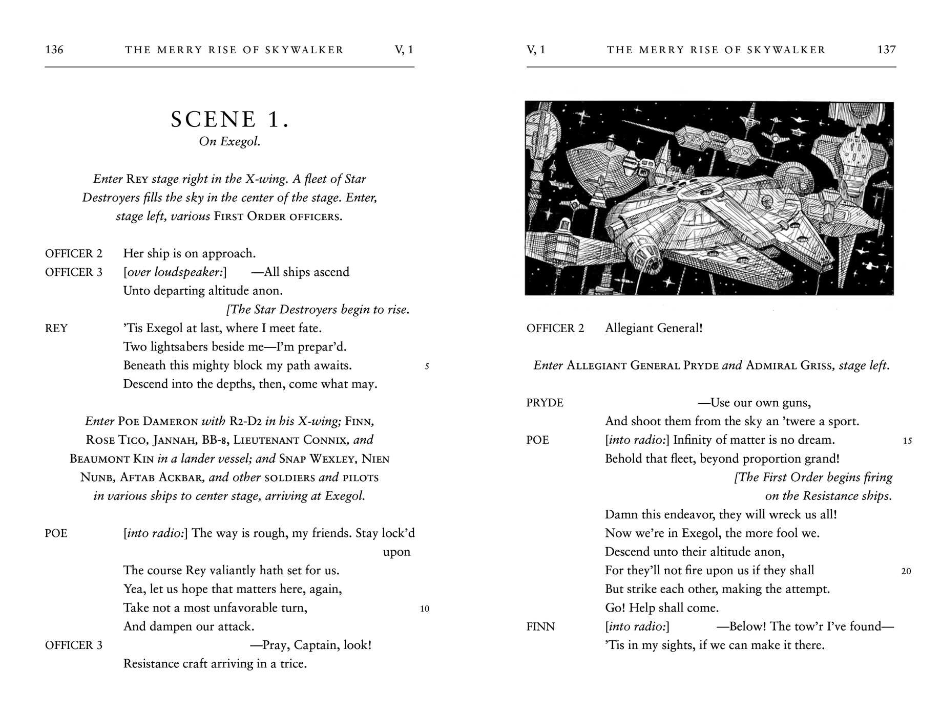 William Shakespeare's The Merry Rise of Skywalker: Star Wars Part the Ninth