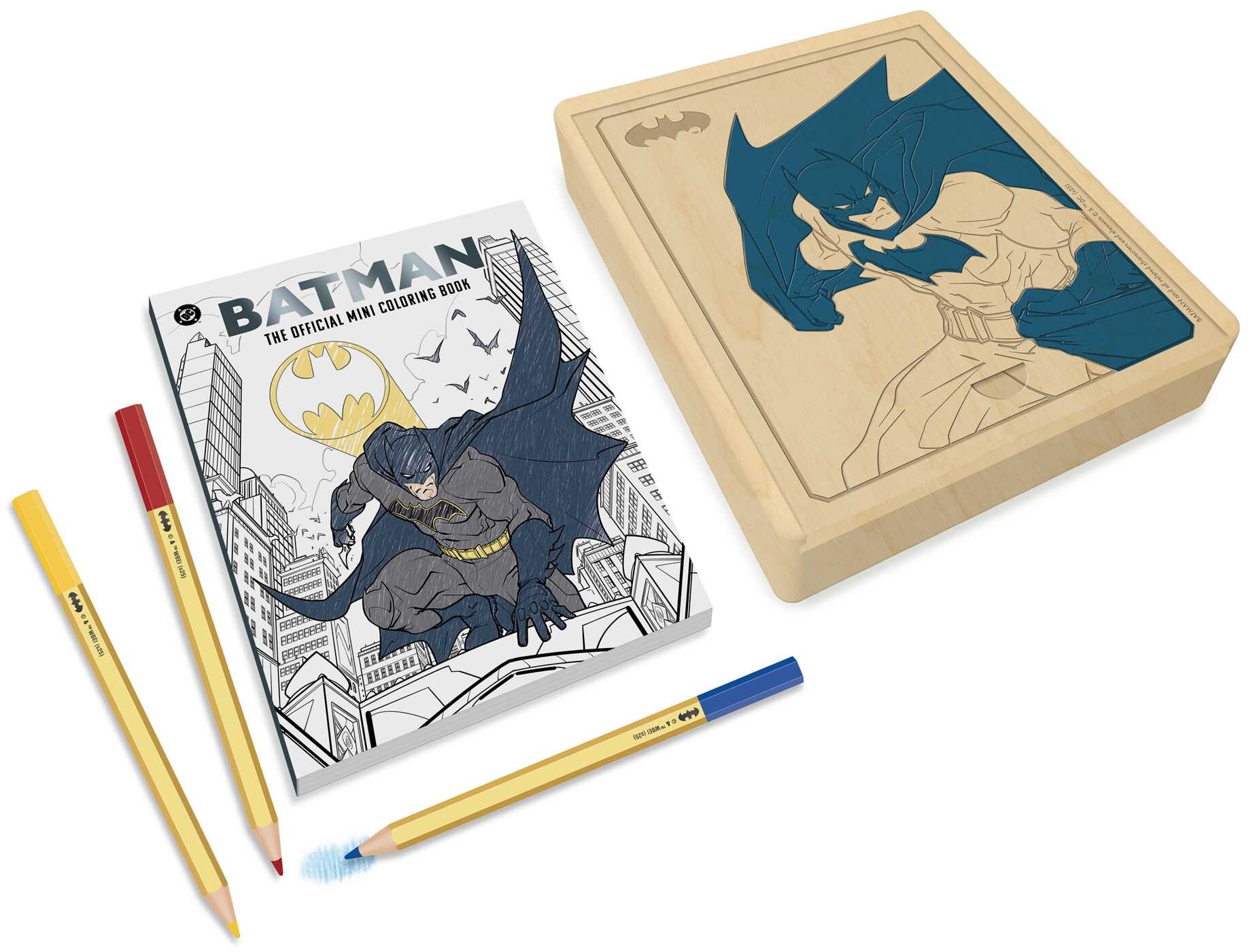 Batman Mini Coloring Set - Book Summary & Video | Official Publisher ...