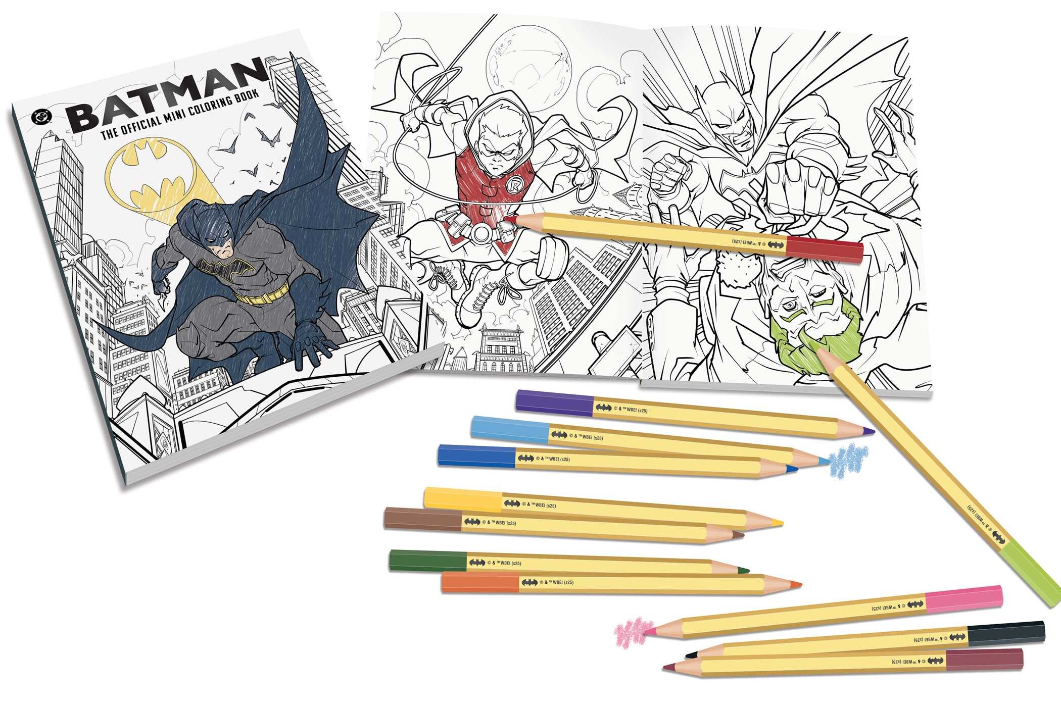 Batman Mini Coloring Set