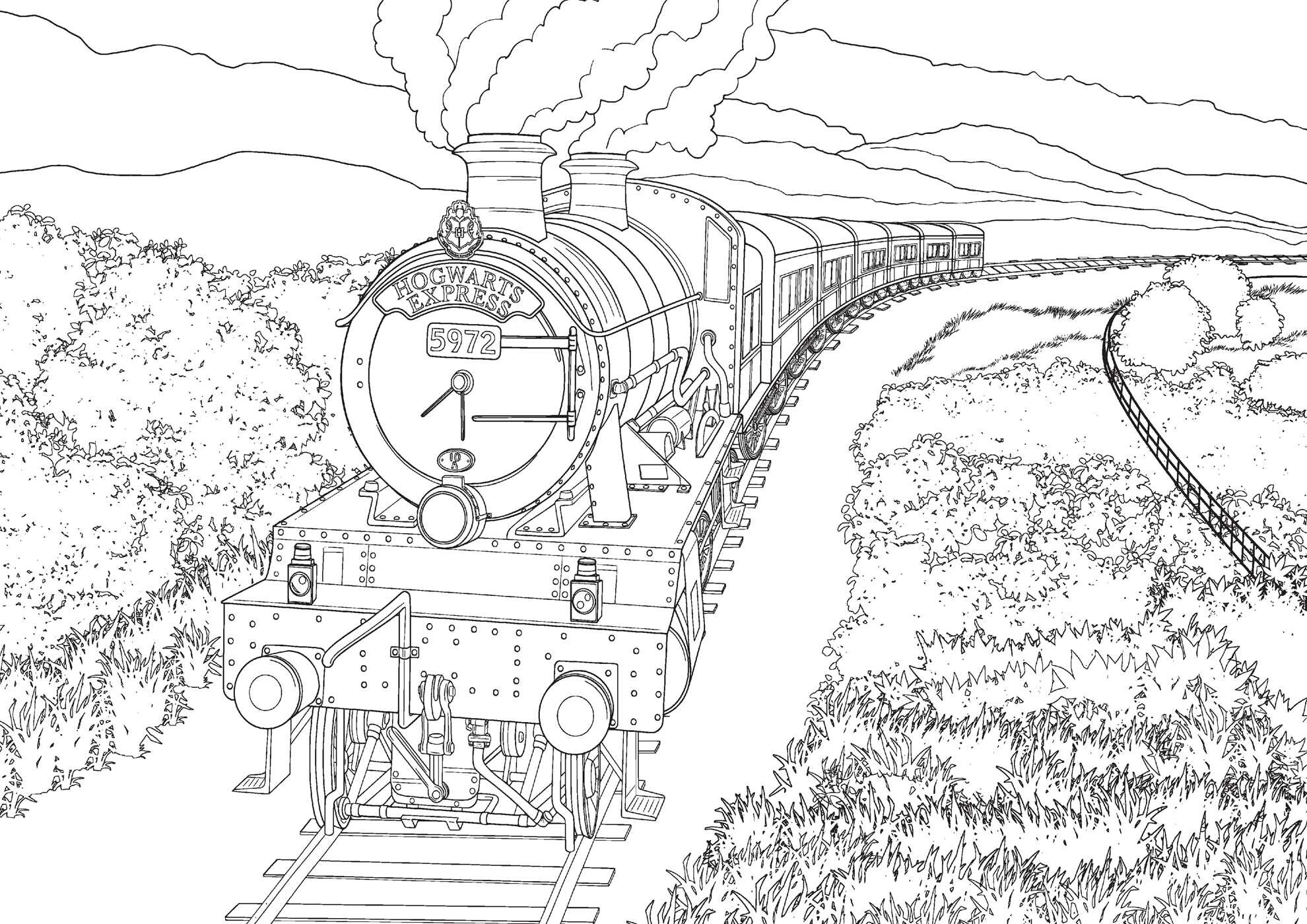 Harry Potter Mini Coloring Set