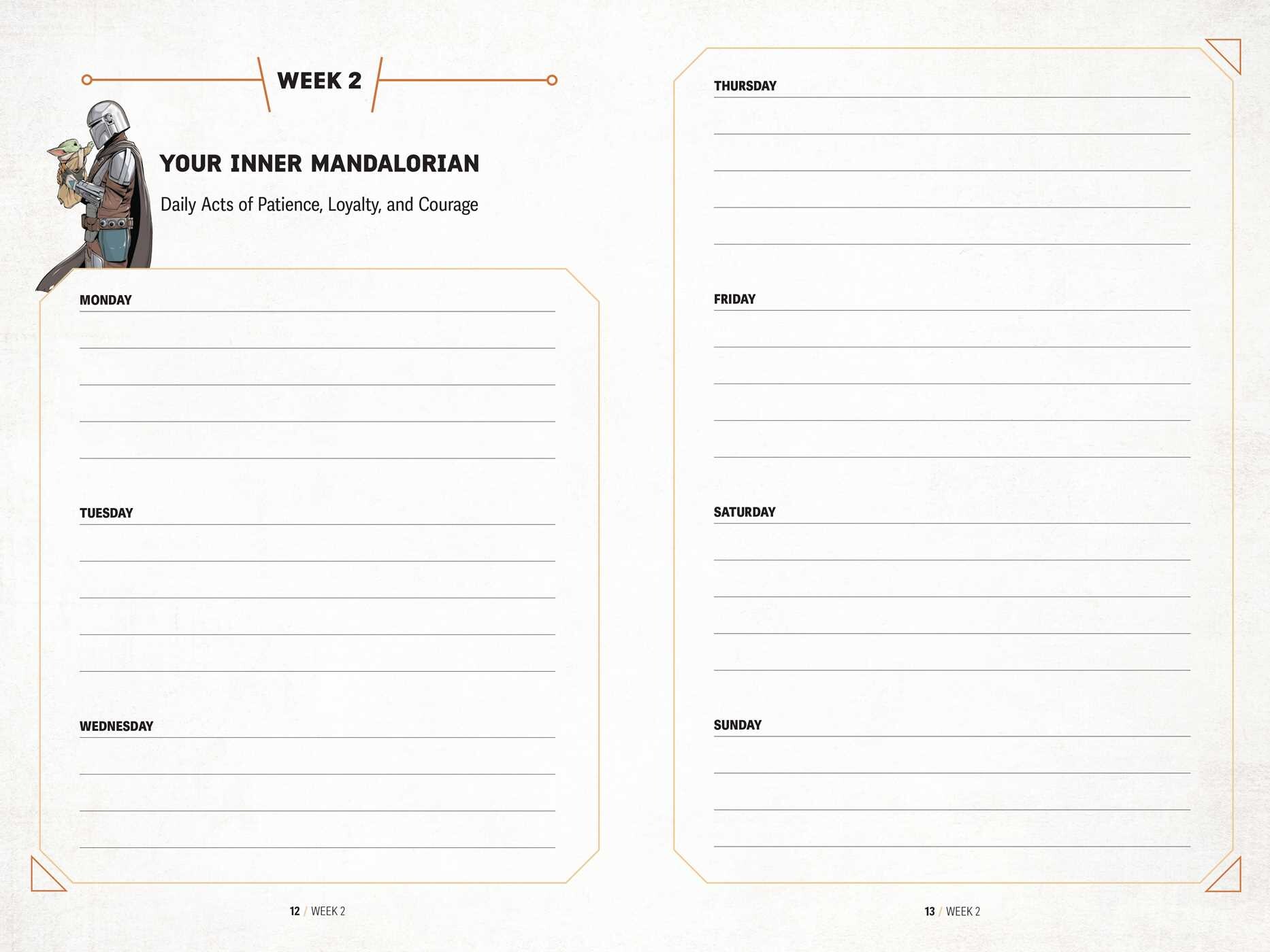 Star Wars: The Mandalorian Guided Journal