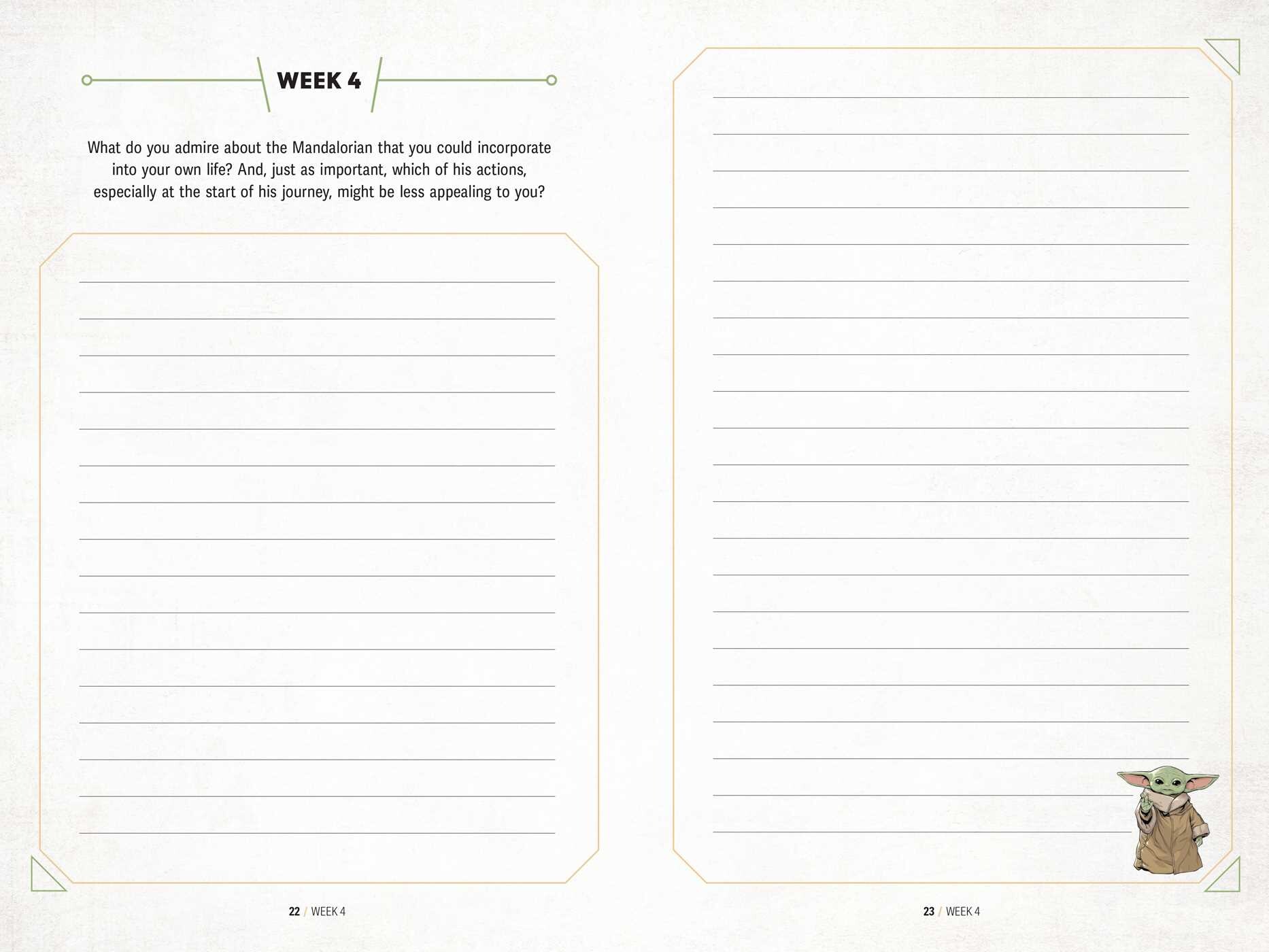 Star Wars: The Mandalorian Guided Journal