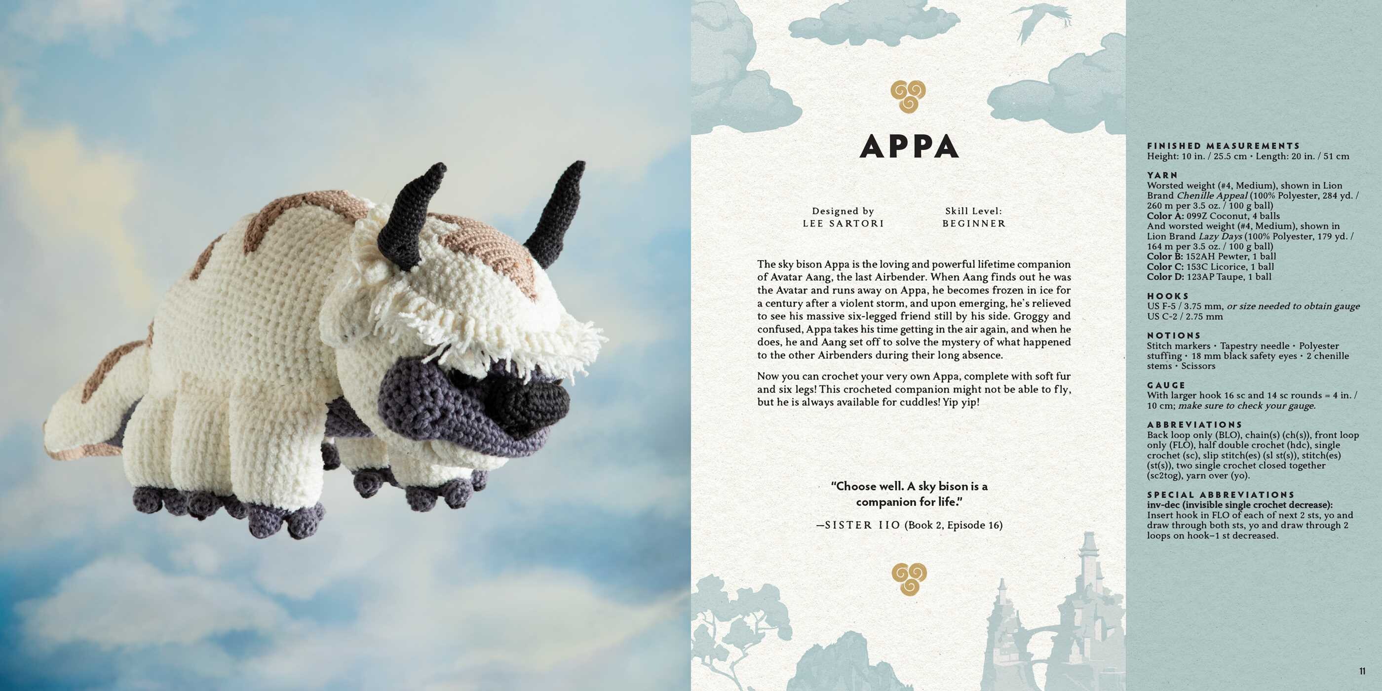 Avatar: The Last Airbender: The Official Book of Amigurumi
