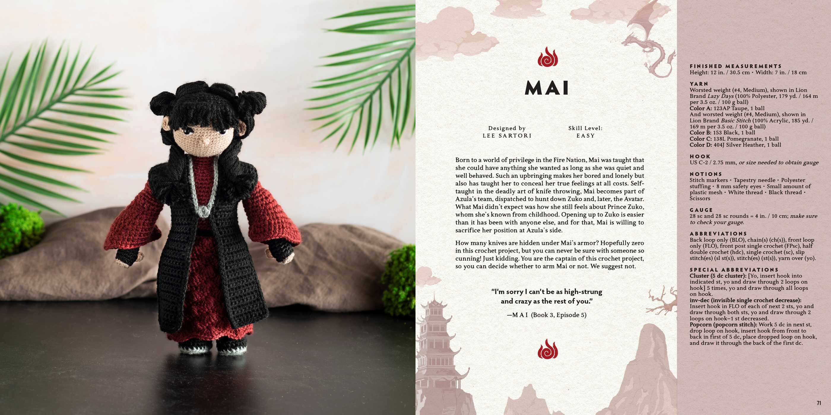 Avatar: The Last Airbender: The Official Book of Amigurumi