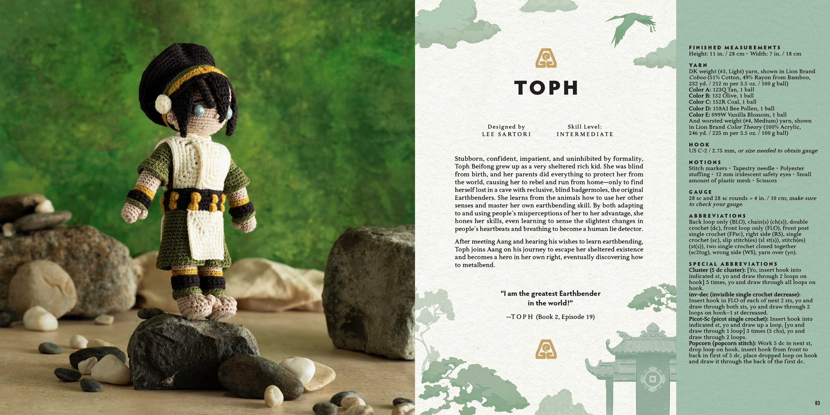 Avatar: The Last Airbender: The Official Book of Amigurumi